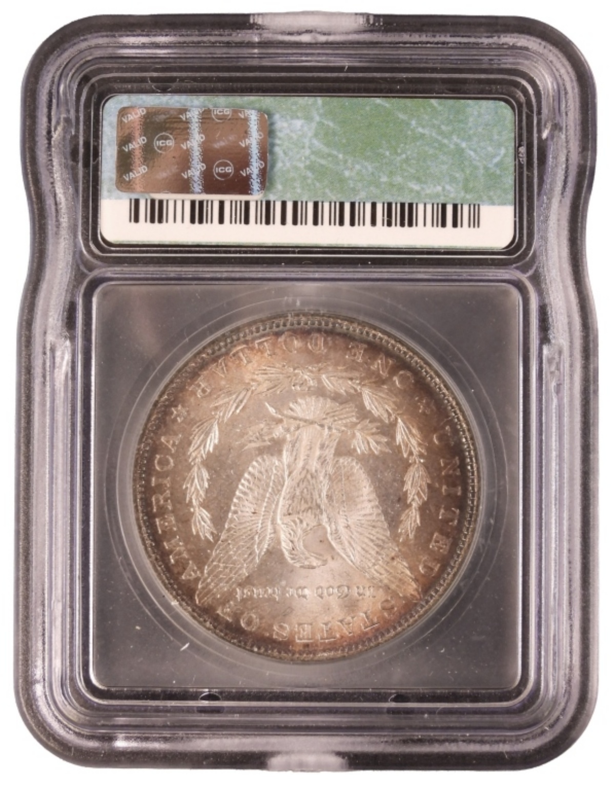 1884 Morgan Dollar MS62 ICG