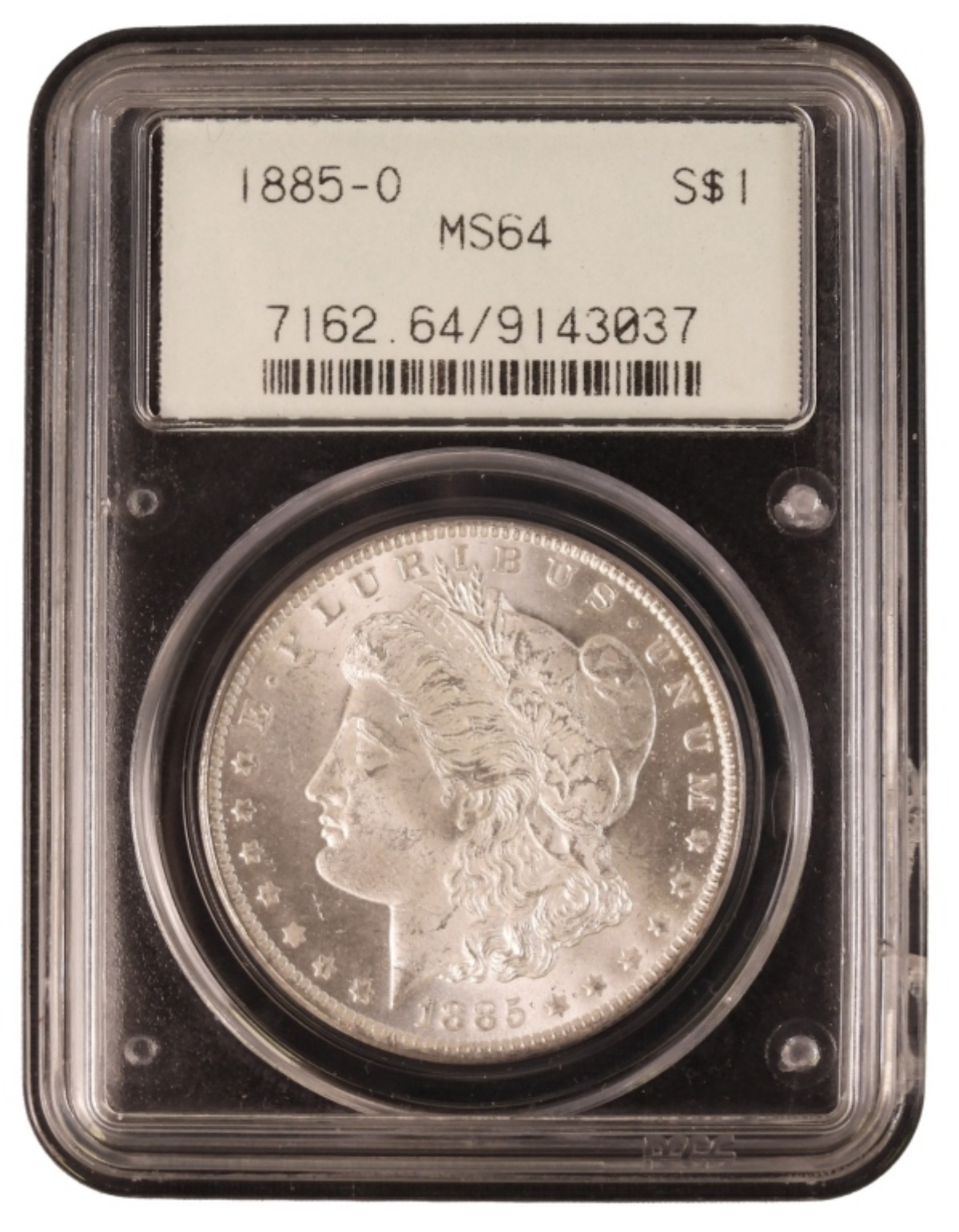 1885-O Morgan Dollar MS64 PCGS