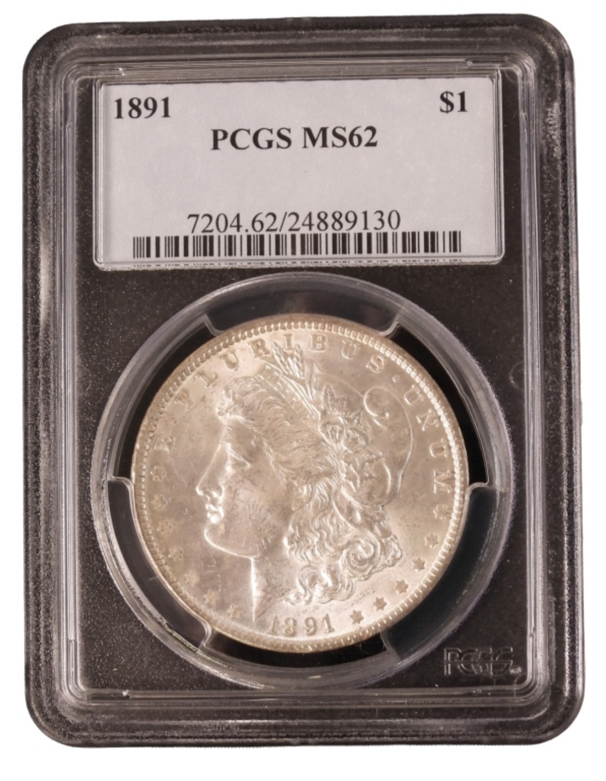 1891 Morgan Dollar MS62 PCGS