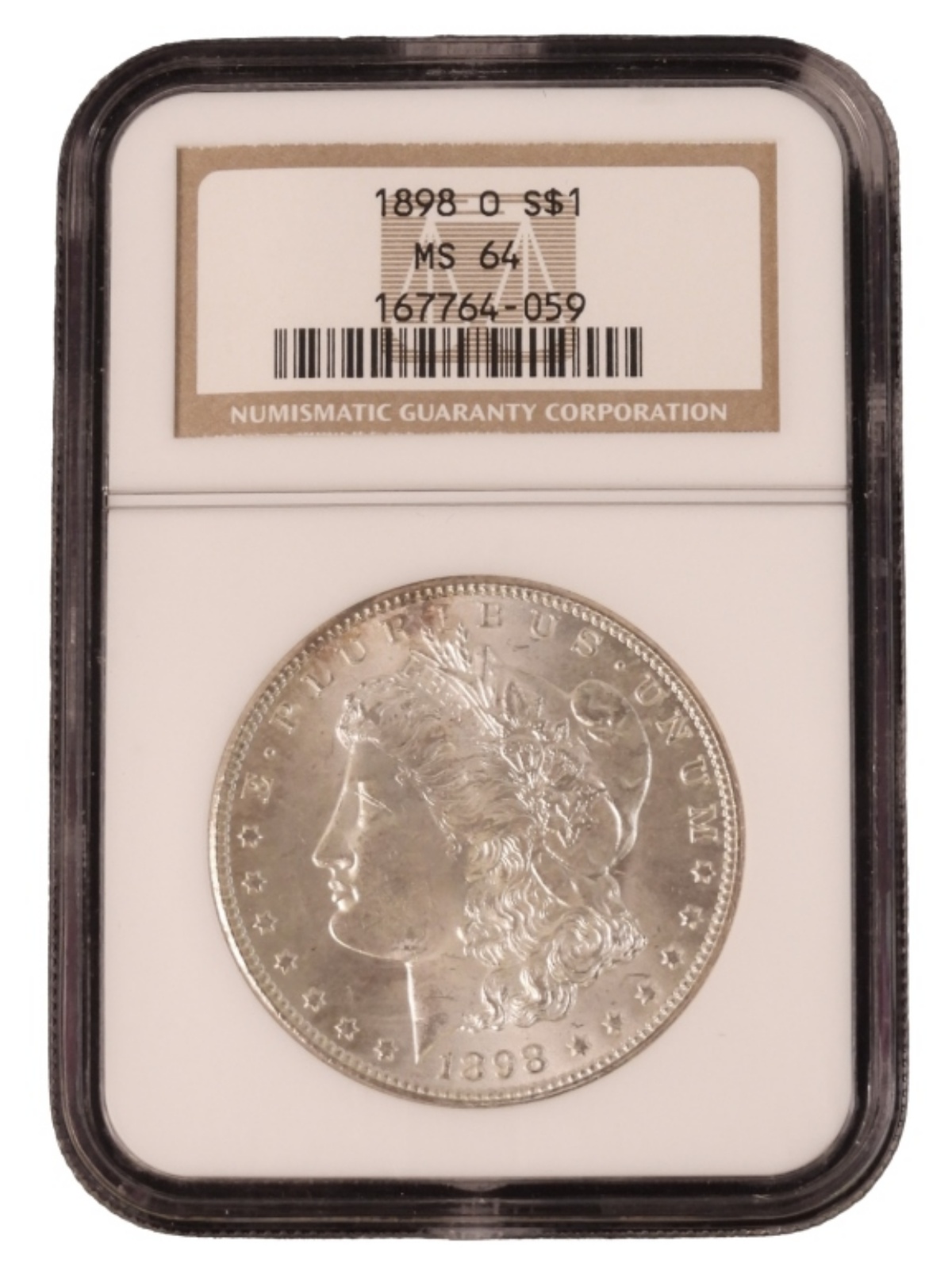 1898-O Morgan Dollar MS64 NGC