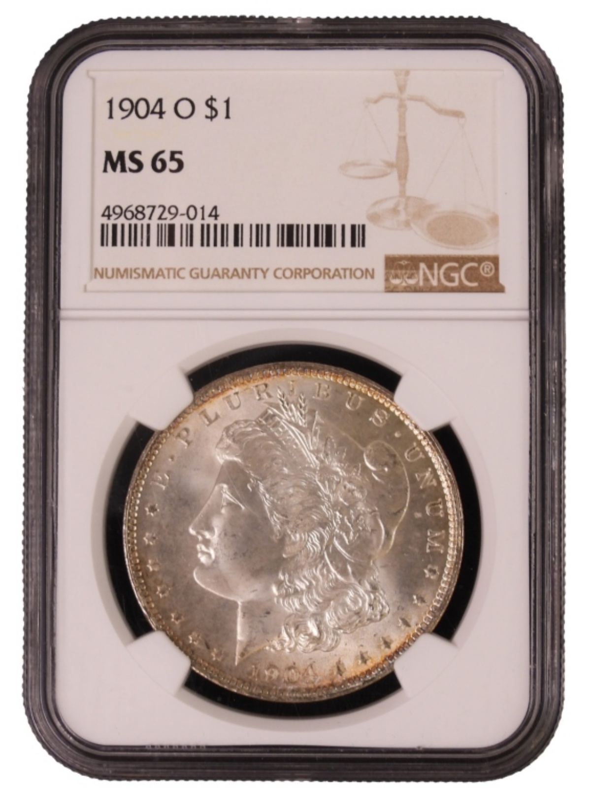 1904-O Morgan Dollar MS65 NGC