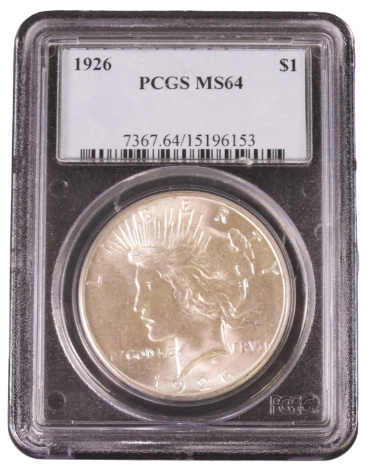 1926 Peace Dollar MS64 PCGS