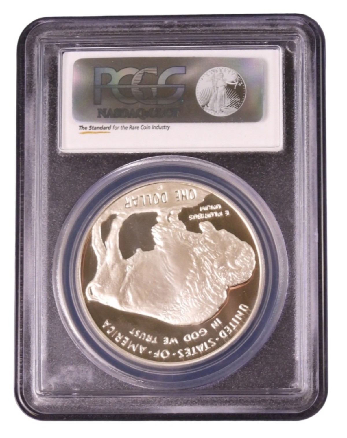 2001-P 1oz Silver Buffalo PR70 DCAM PCGS