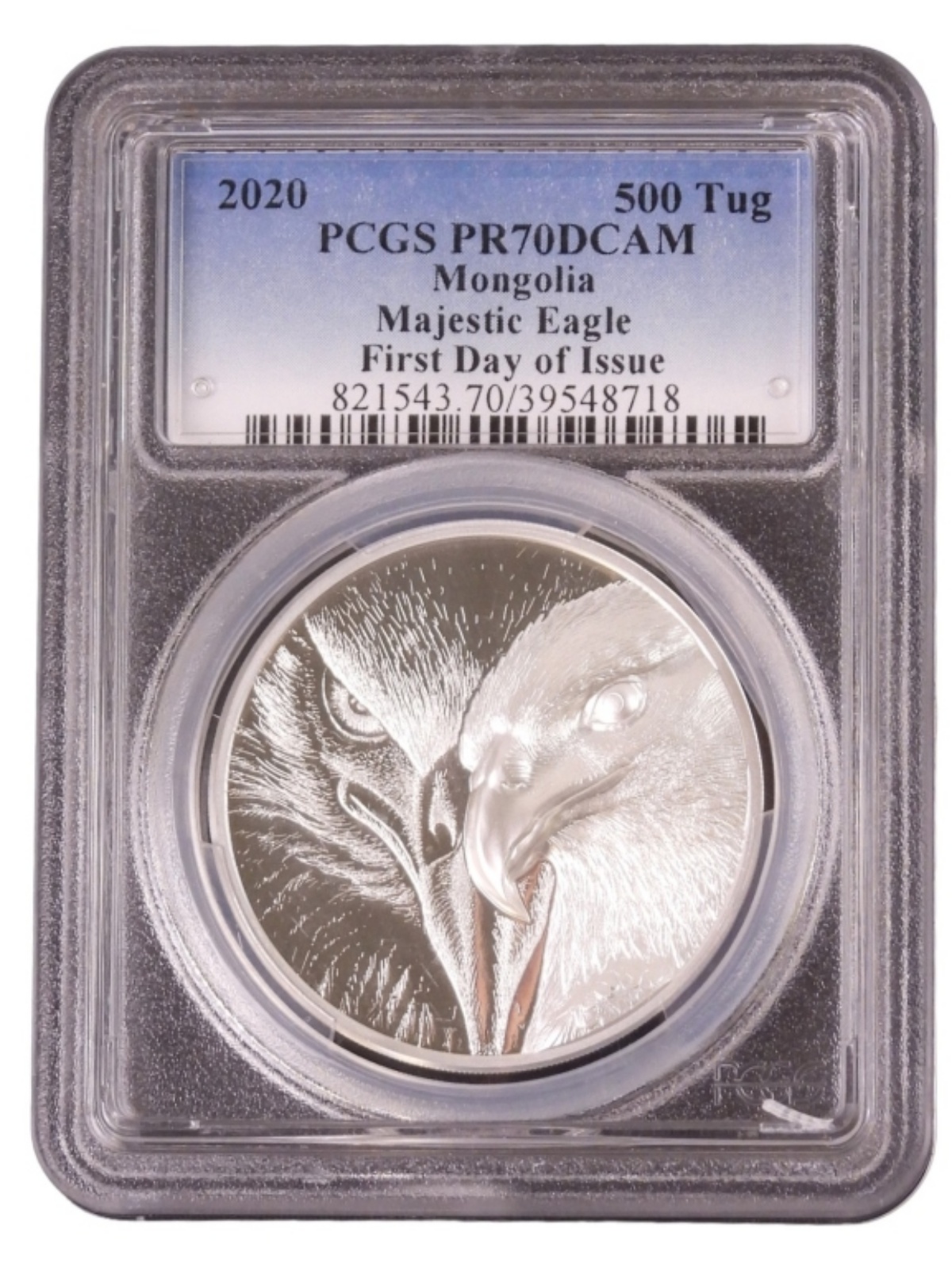 2020 1oz Silver Majestic Eagle PR70 DCAM PCGS