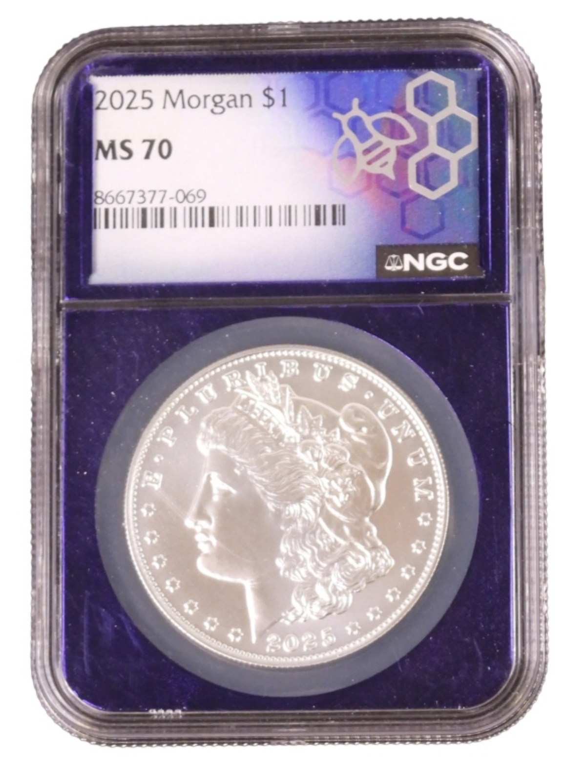 2025 Morgan Dollar MS70 NGC