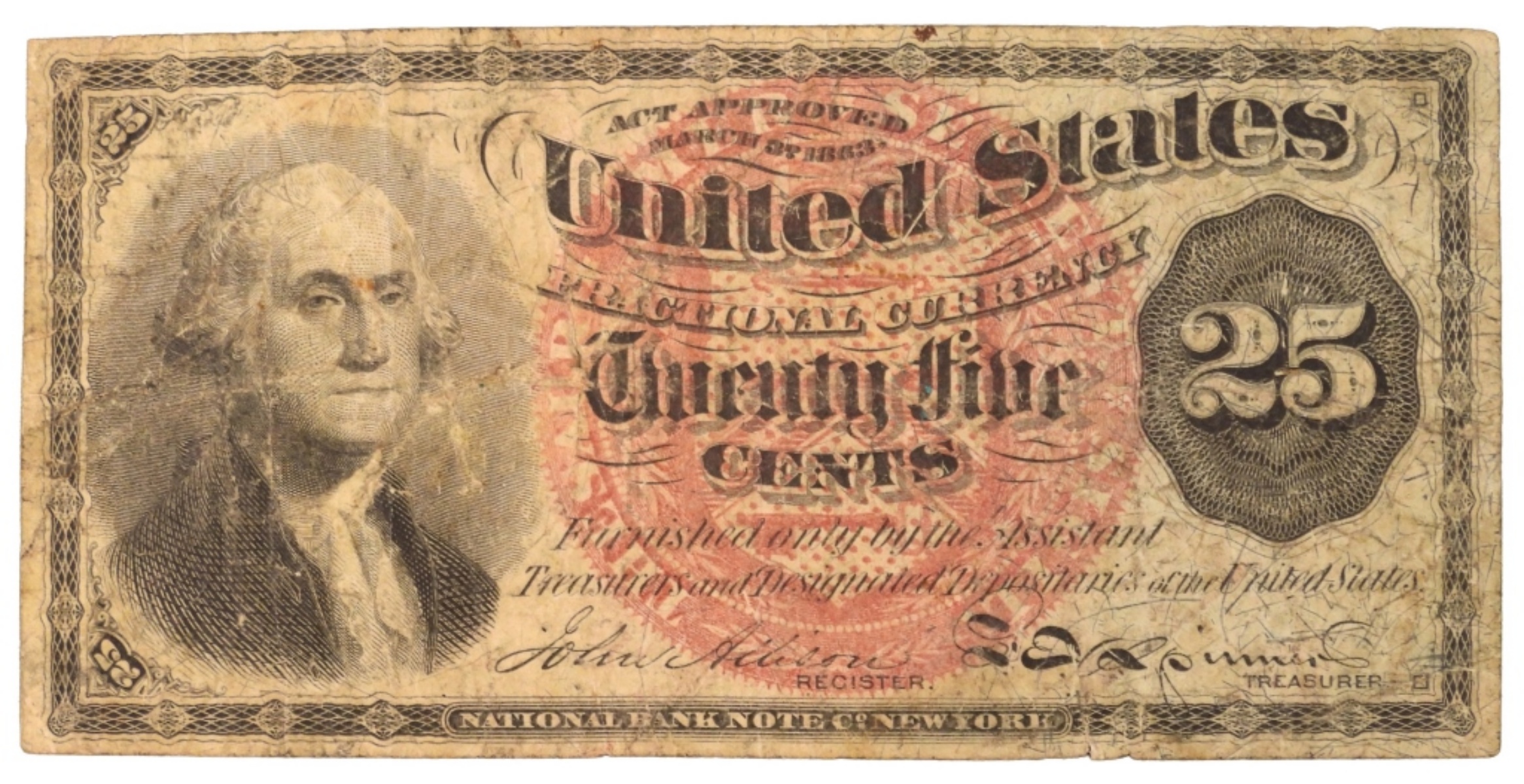 1875 50 Cent Fractional Currency