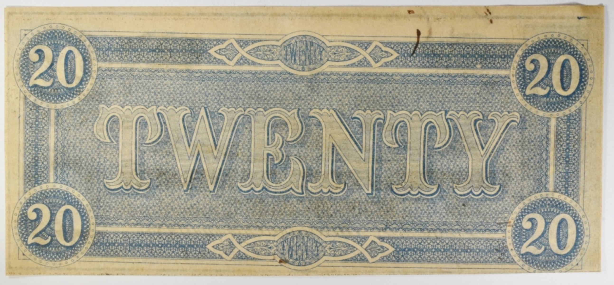 1864 $20 Confederate States of America