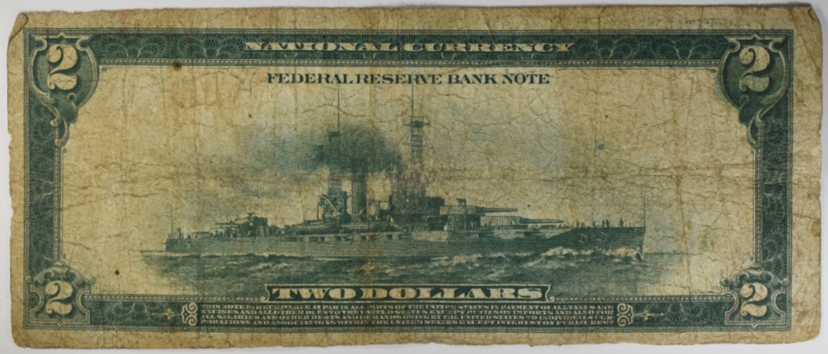 1914 Federal Reserve Bank of Kansas City $2