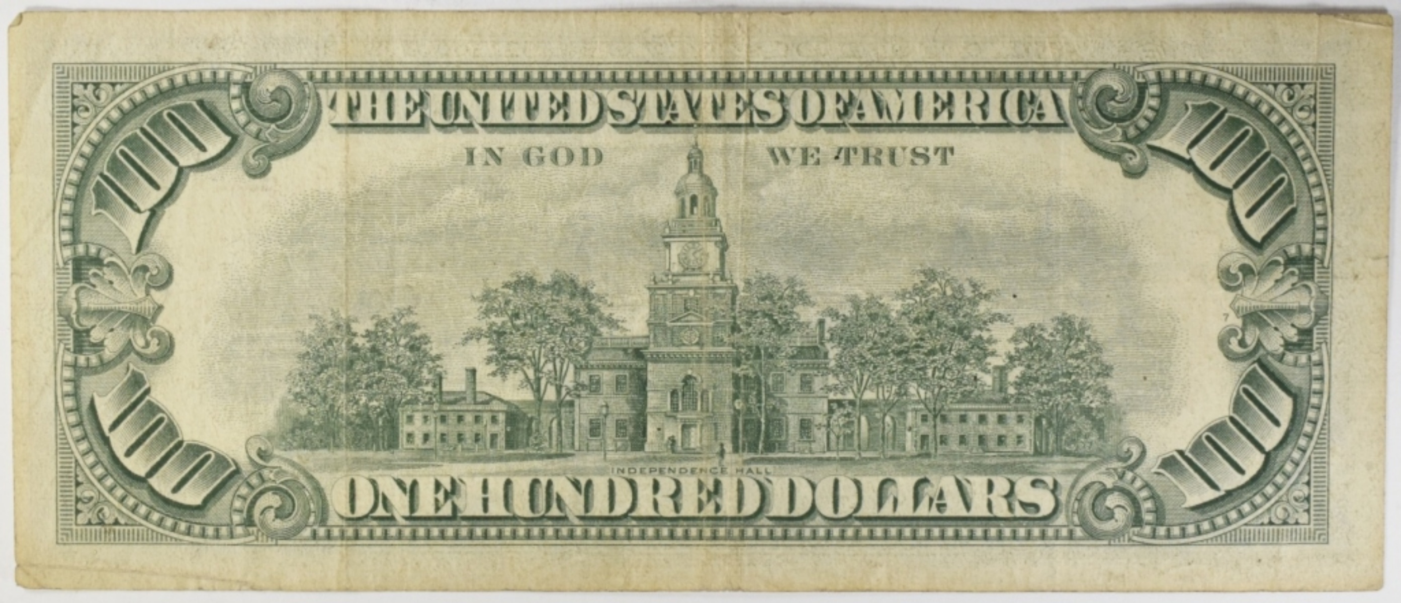 1966 $100 Red Seal Note