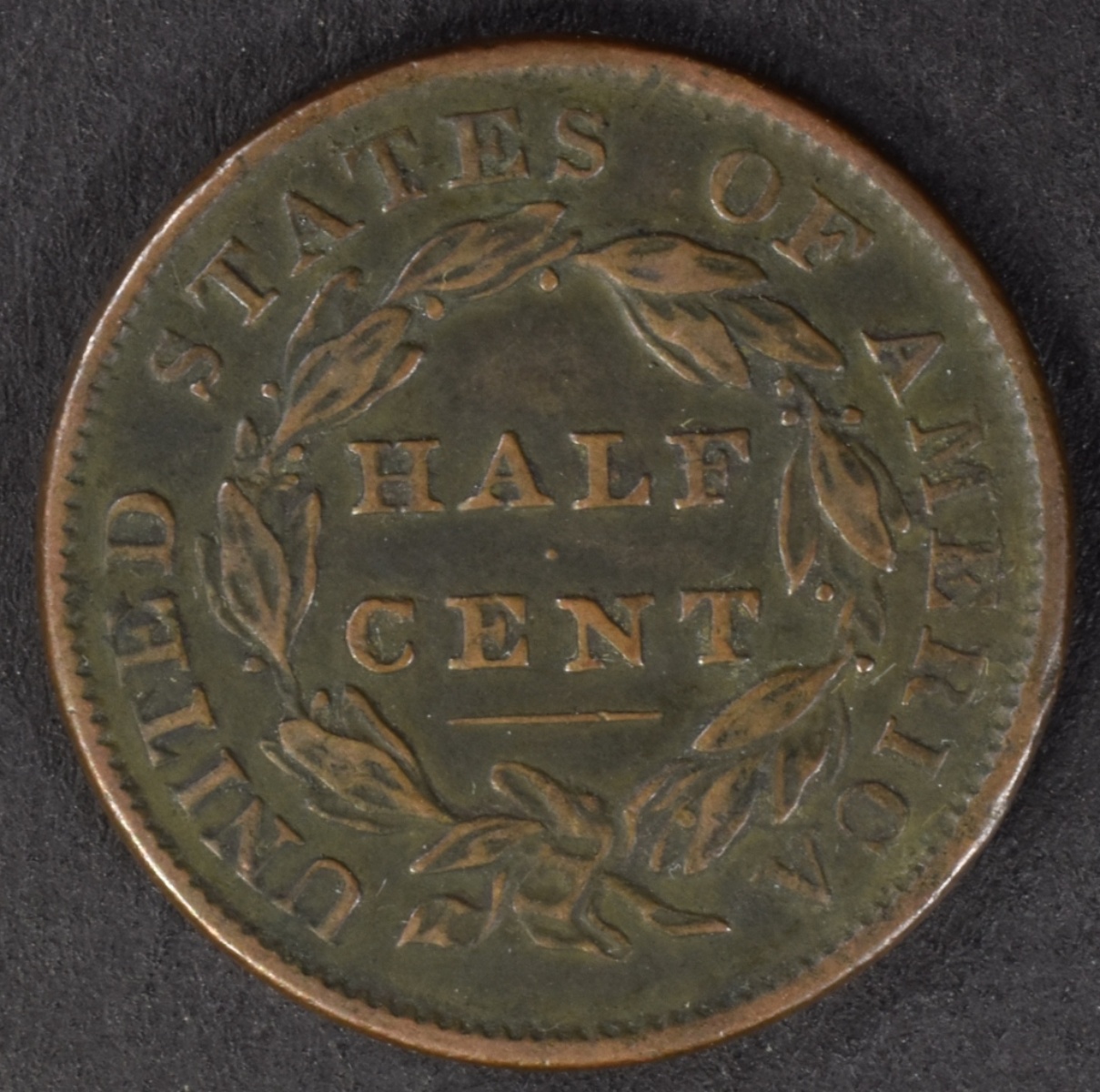 1833 Classic Head Half Cent