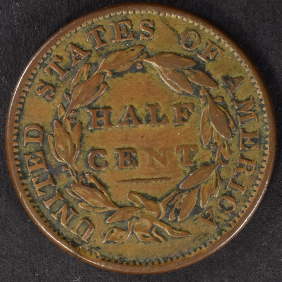 1834 Classic Head Half Cent