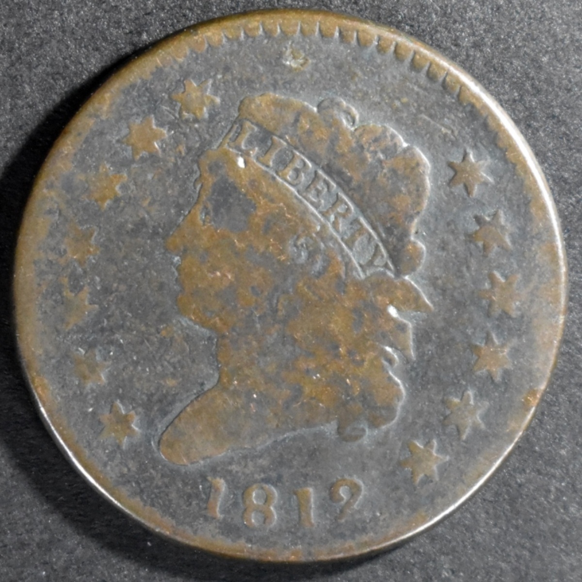 1812 Classic Head Large Cent