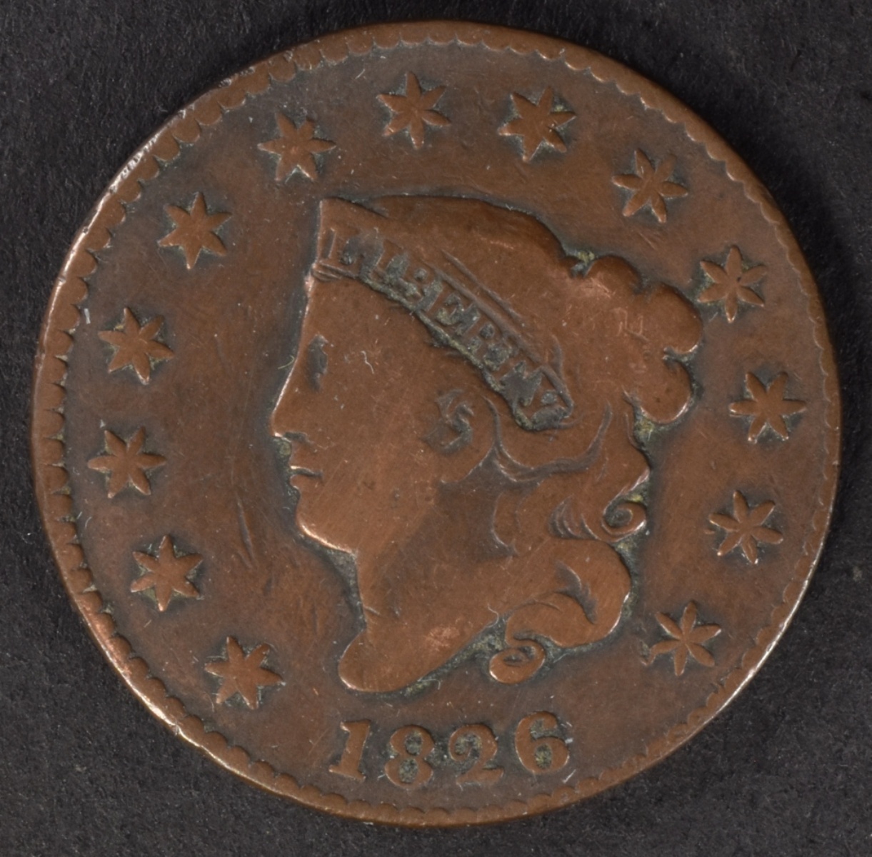 1826 Liberty Head Large Cent