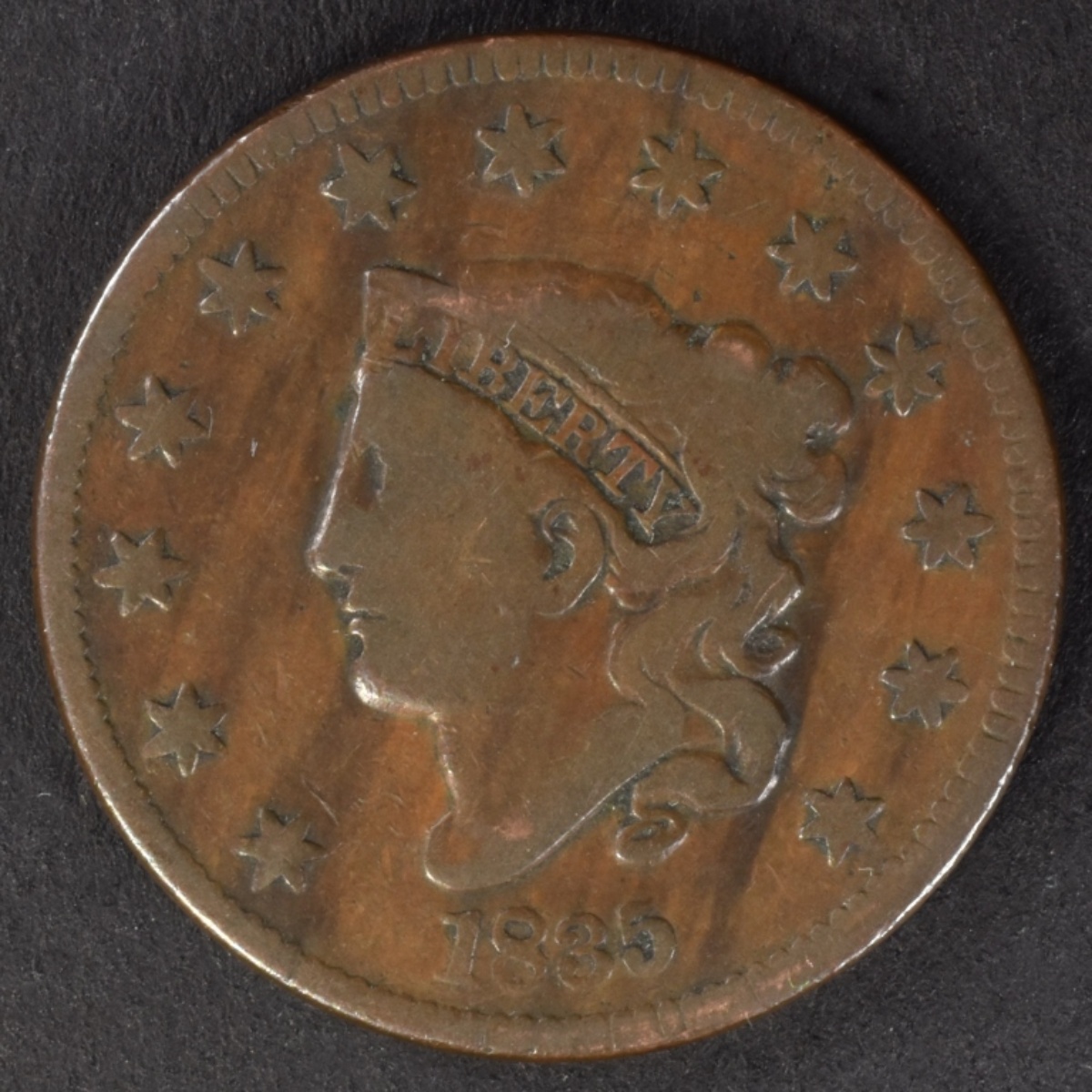 1835 Matron Head Large Cent