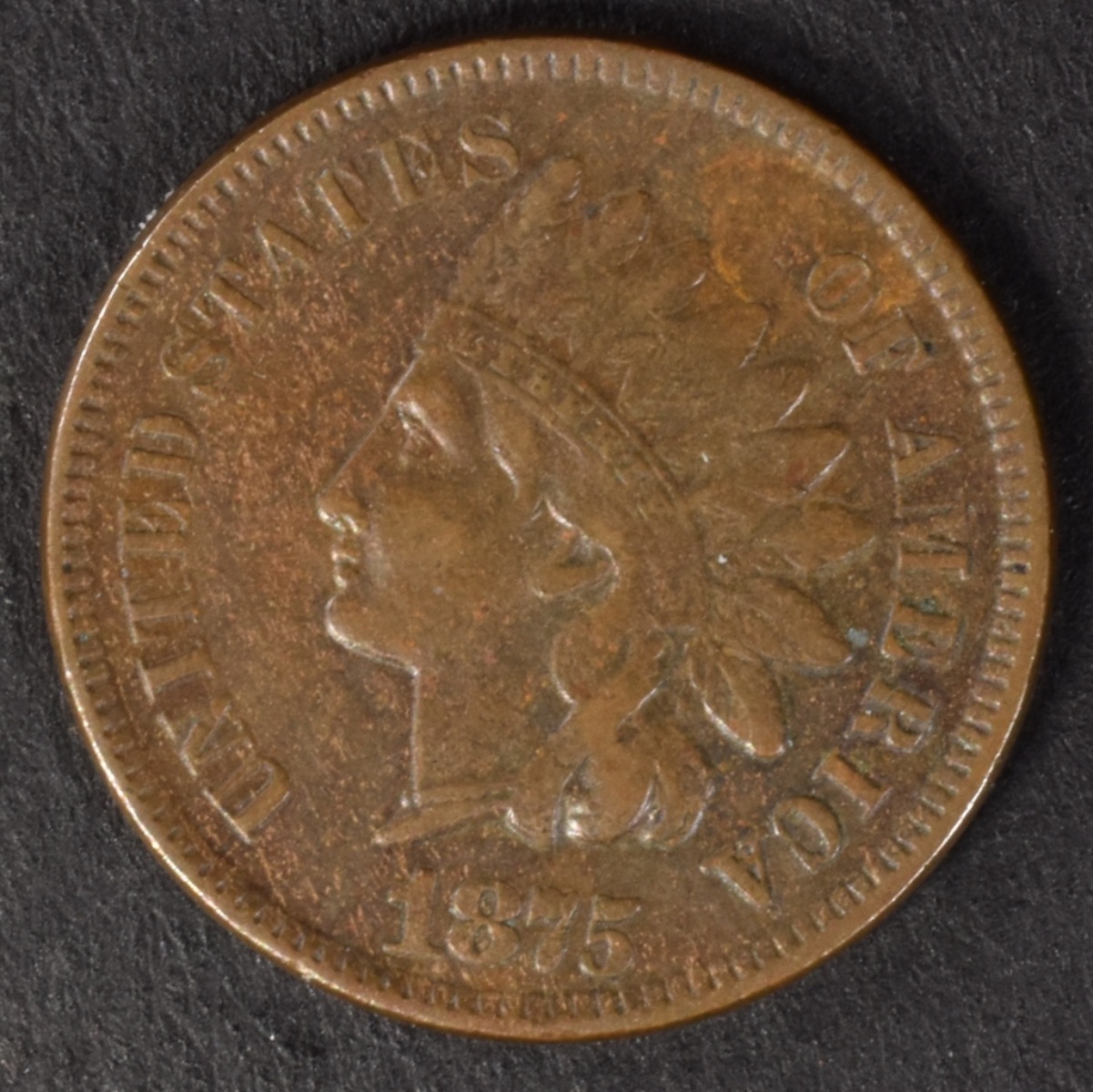 1875 Indian Head Cent