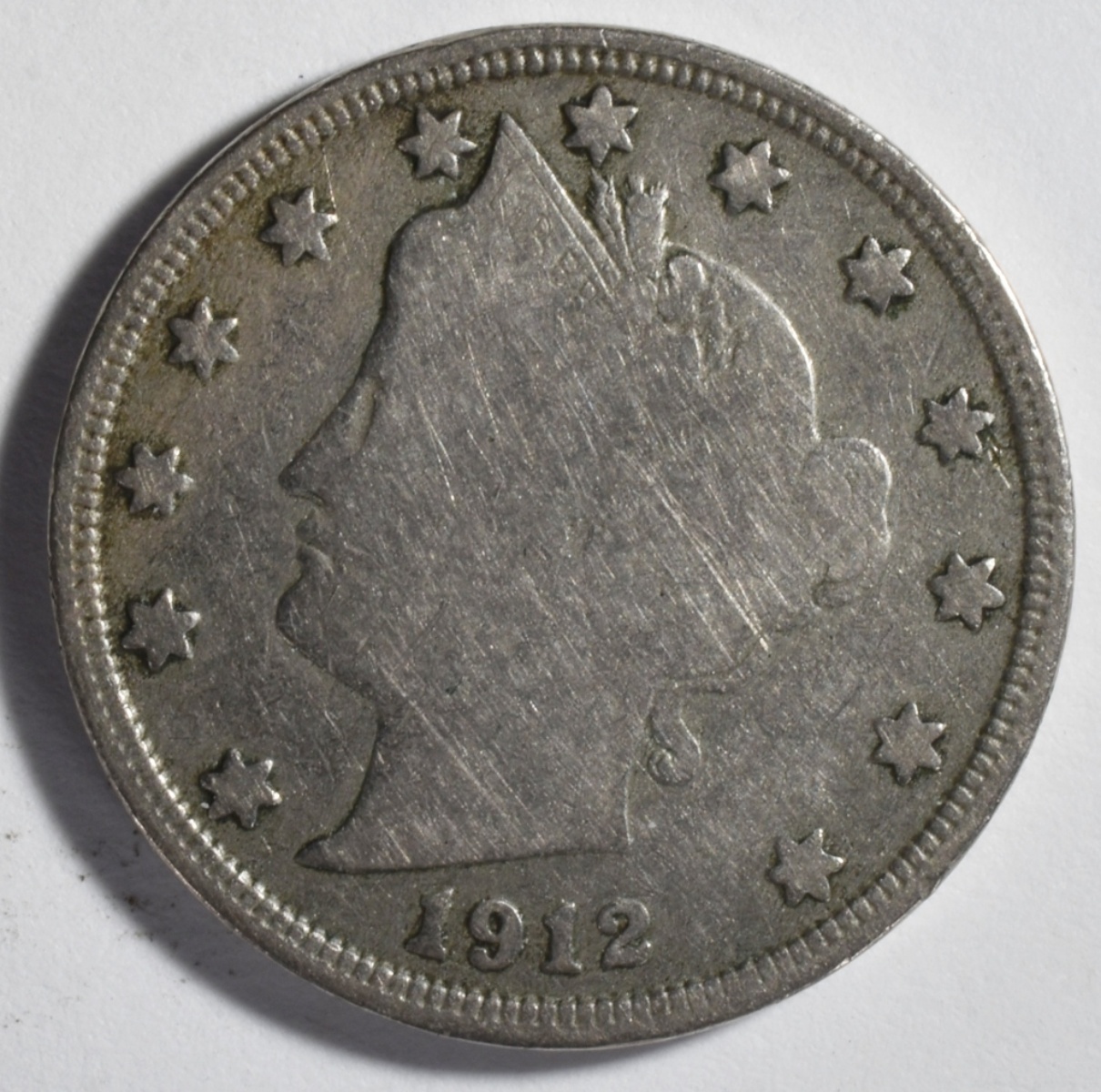 1912-S Liberty V Nickel