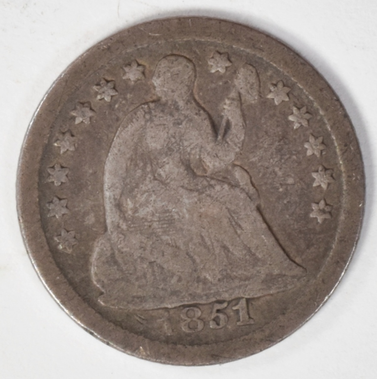 1851-O Seated Half Dime