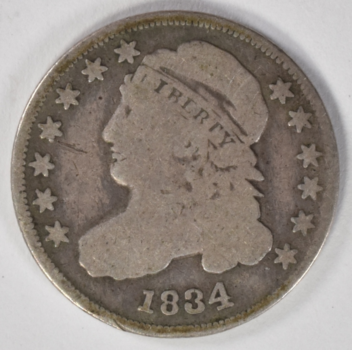 1834 Capped Bust Dime