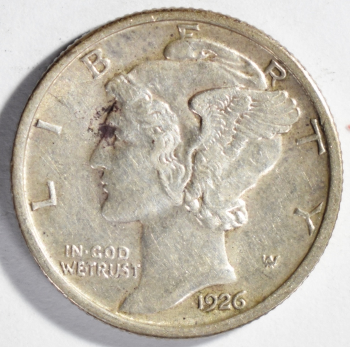 1926-D Mercury Dime