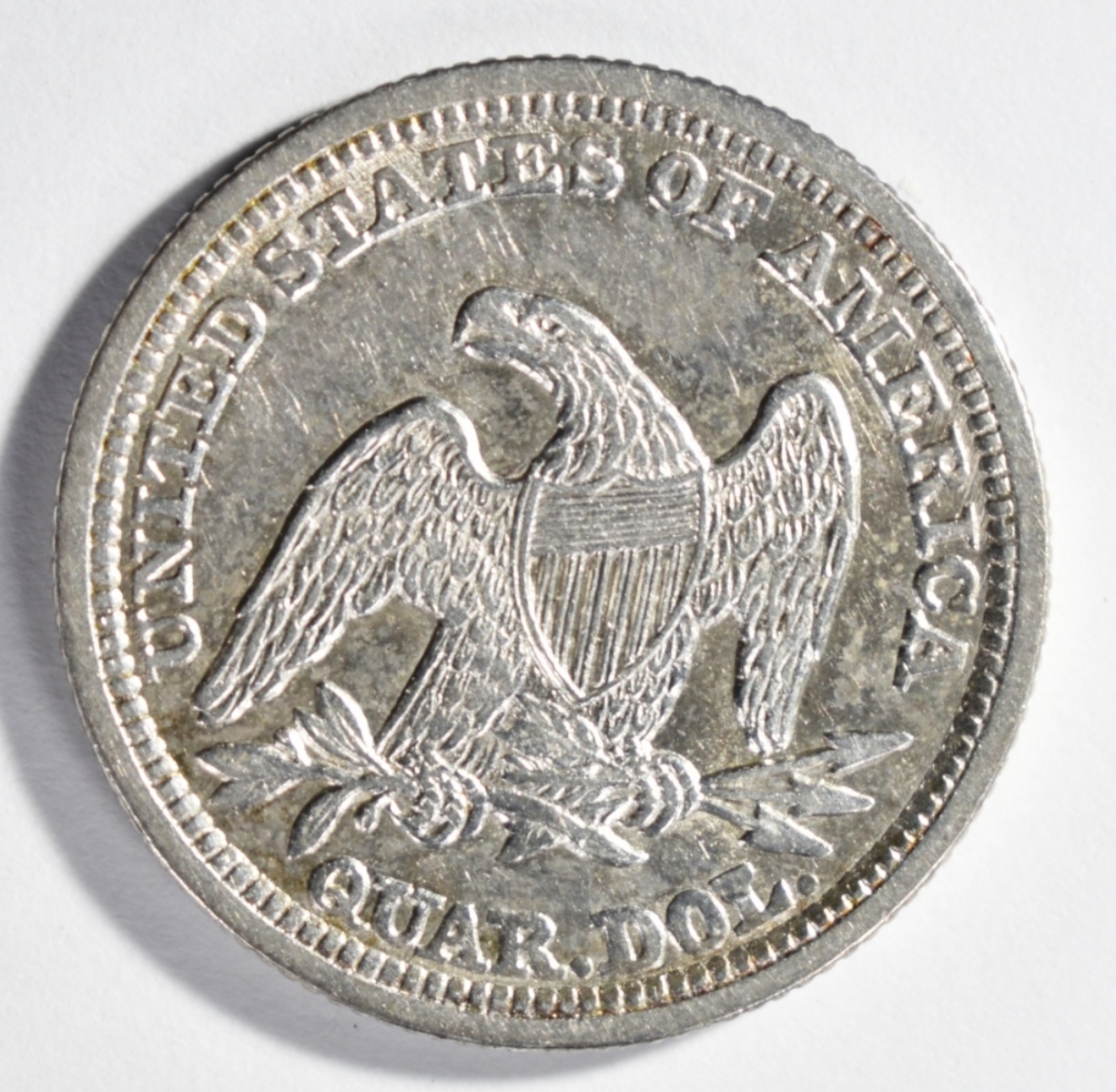 1855 Arrows Seated Quarter