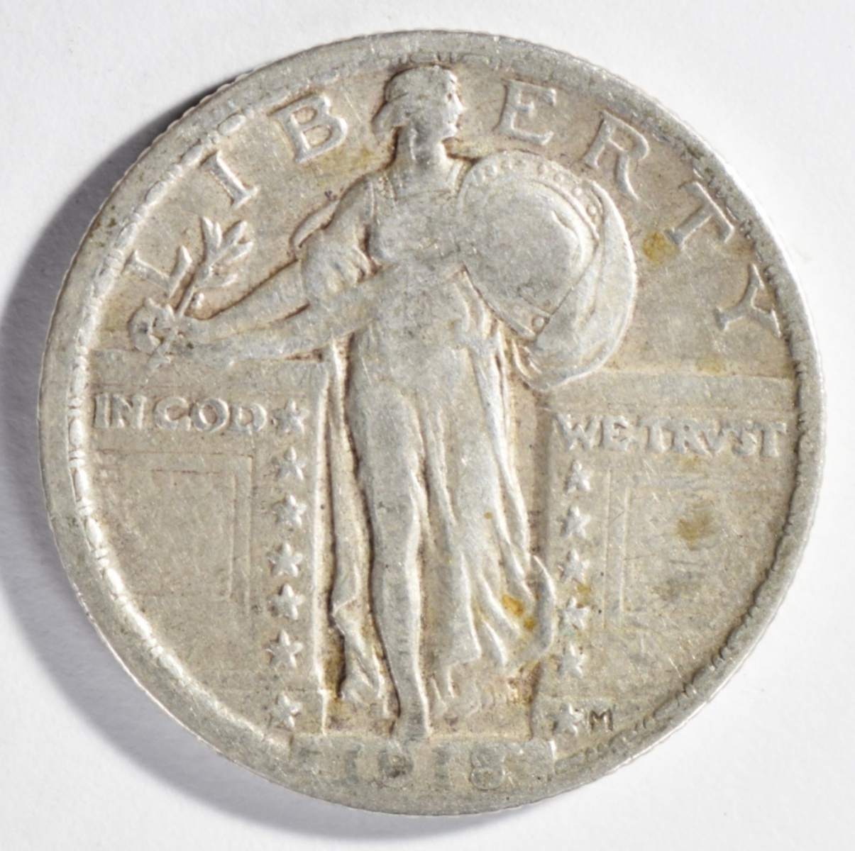 1918 Standing Quarter
