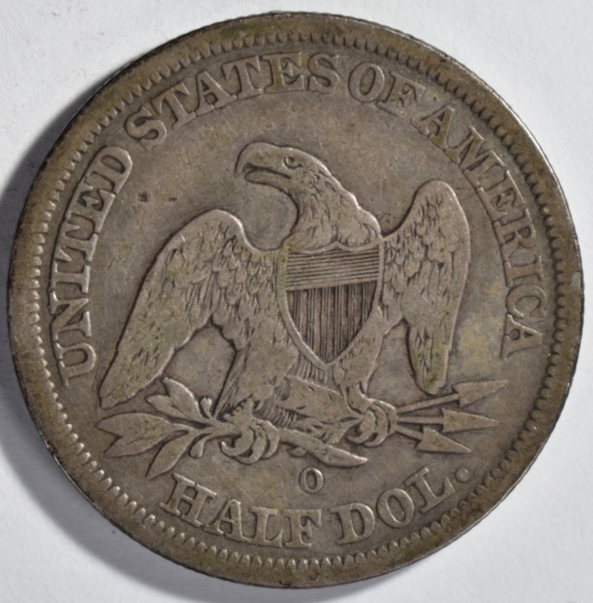 1847-O Seated Half Dollar