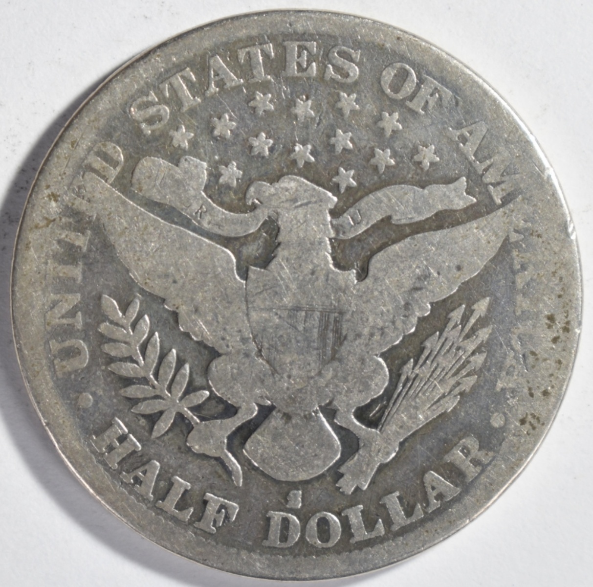 1893-S Barber Half Dollar