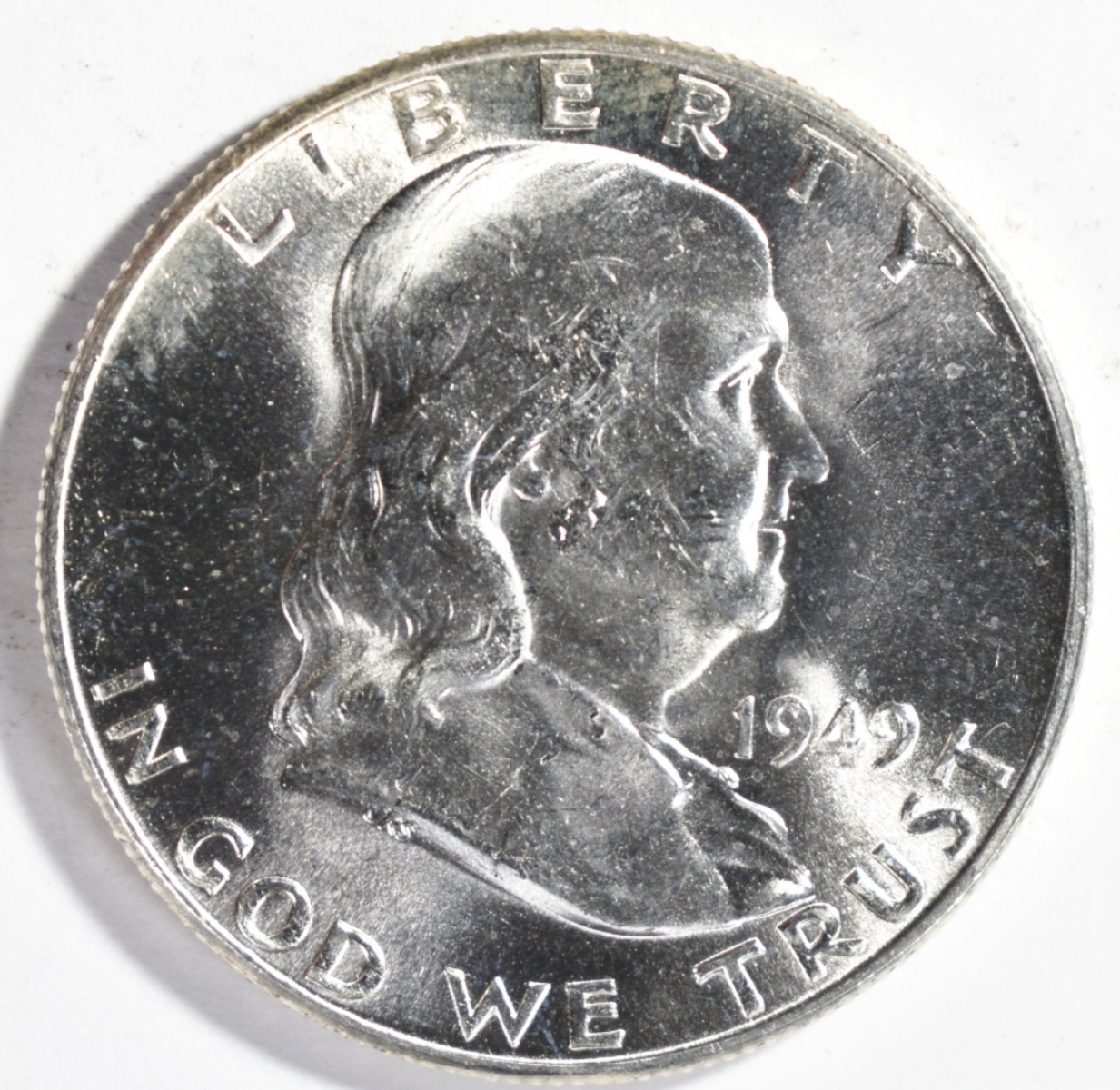 1949 Franklin Half Dollar CH Unc