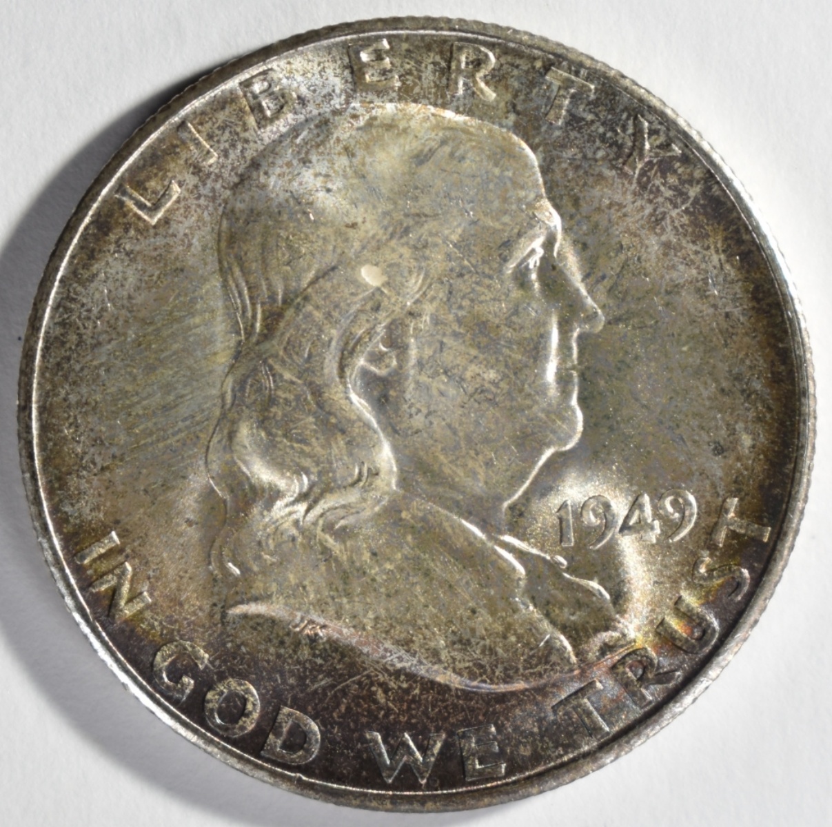 1949-S Franklin Half Dollar Key Date