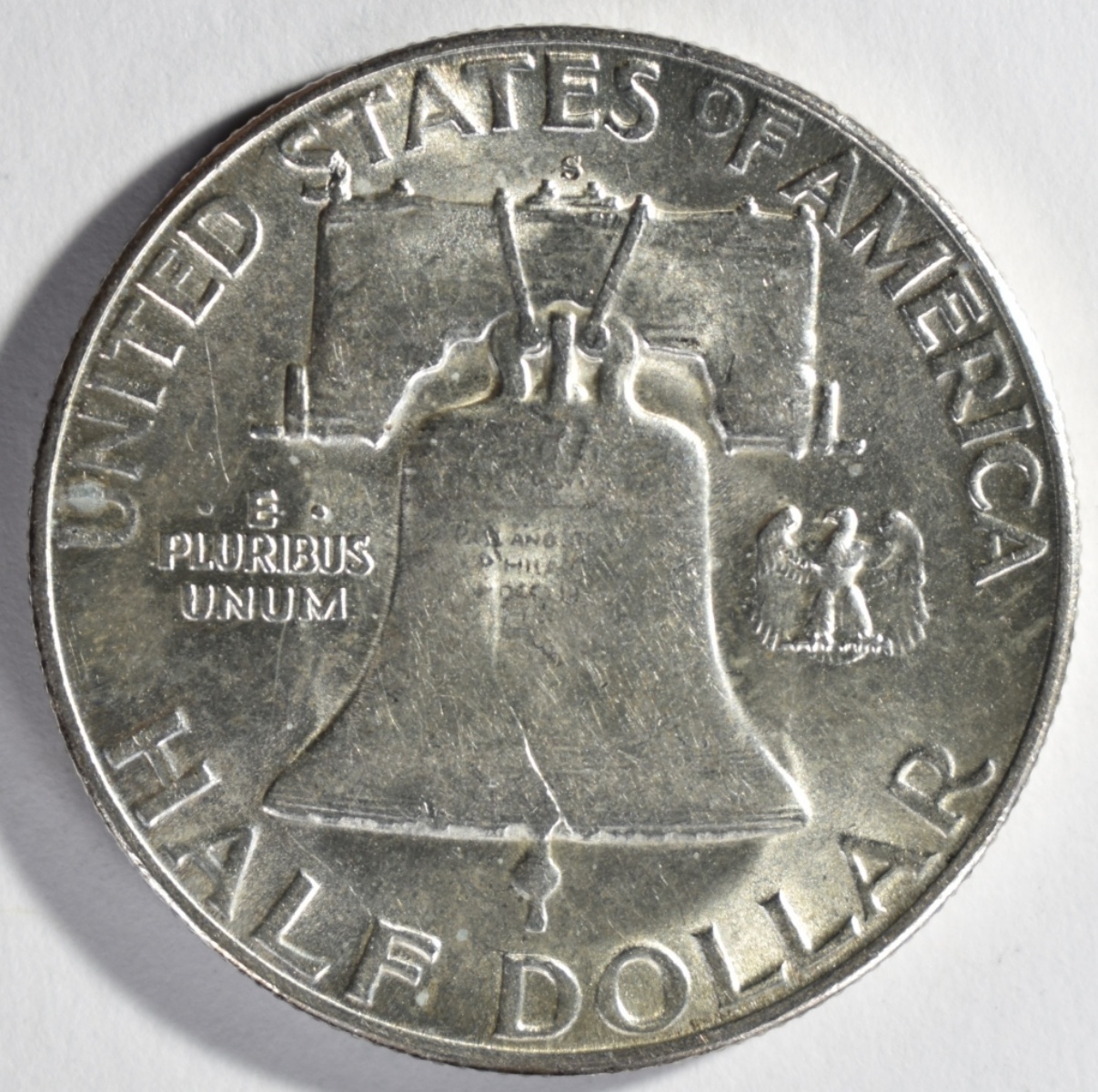 1952-S Franklin Half Dollar