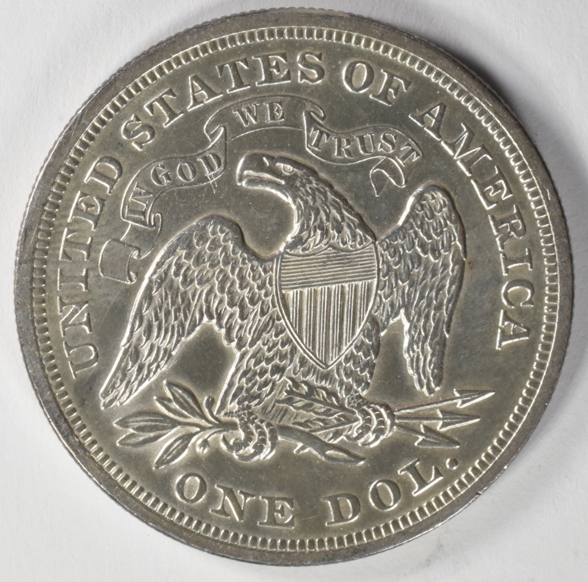 1869 Seated Dollar