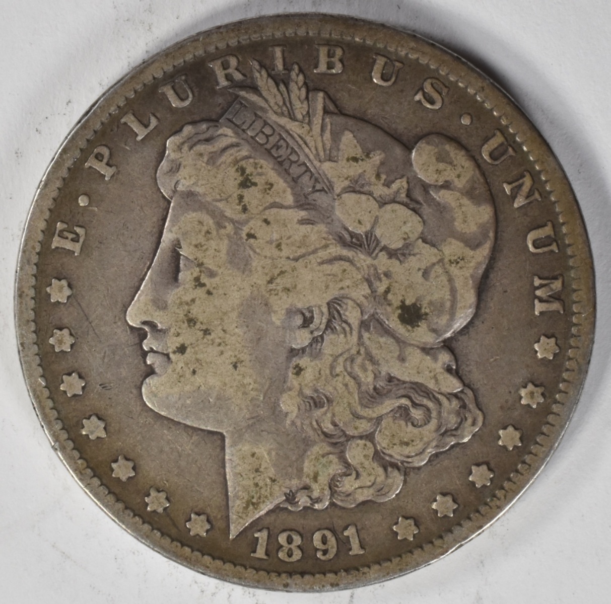 1891-CC Morgan Dollar