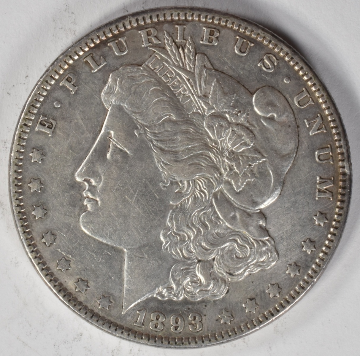 1893 Morgan Dollar Cleaned