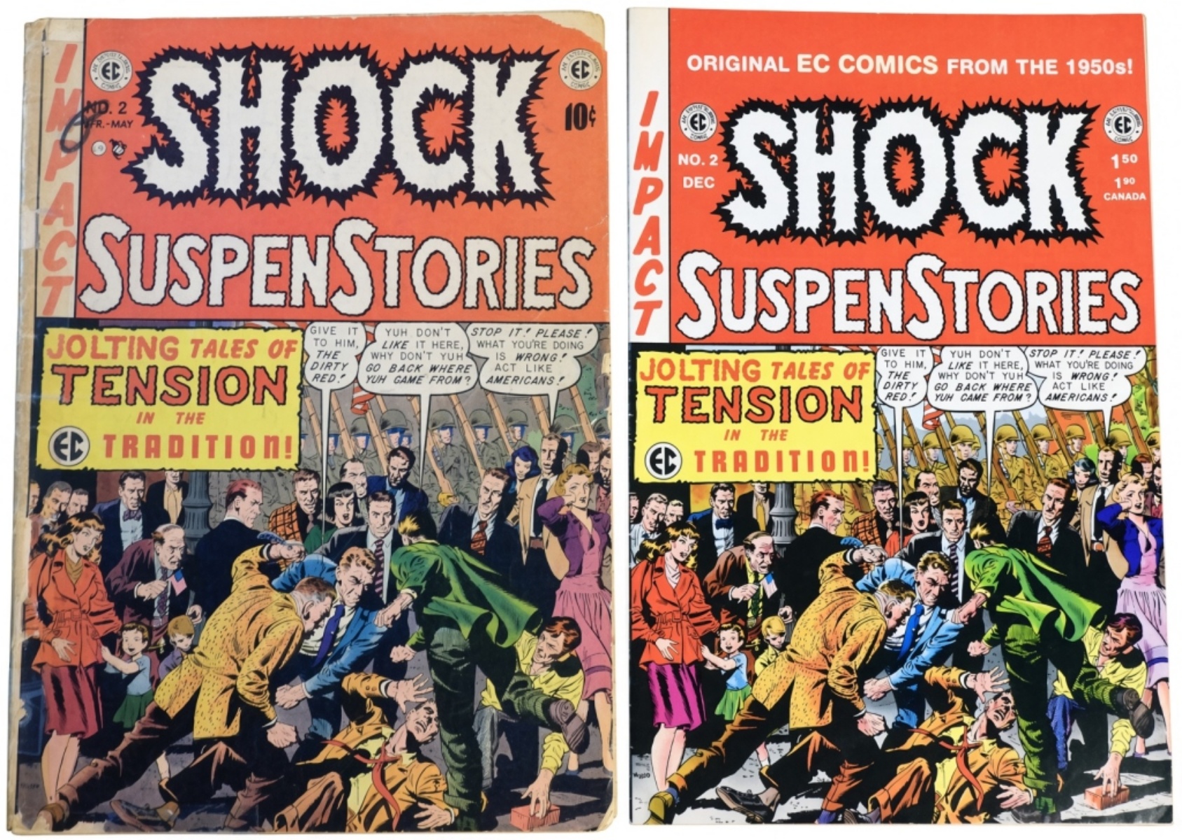 1952 Pre-Code Horror - SHOCK #2