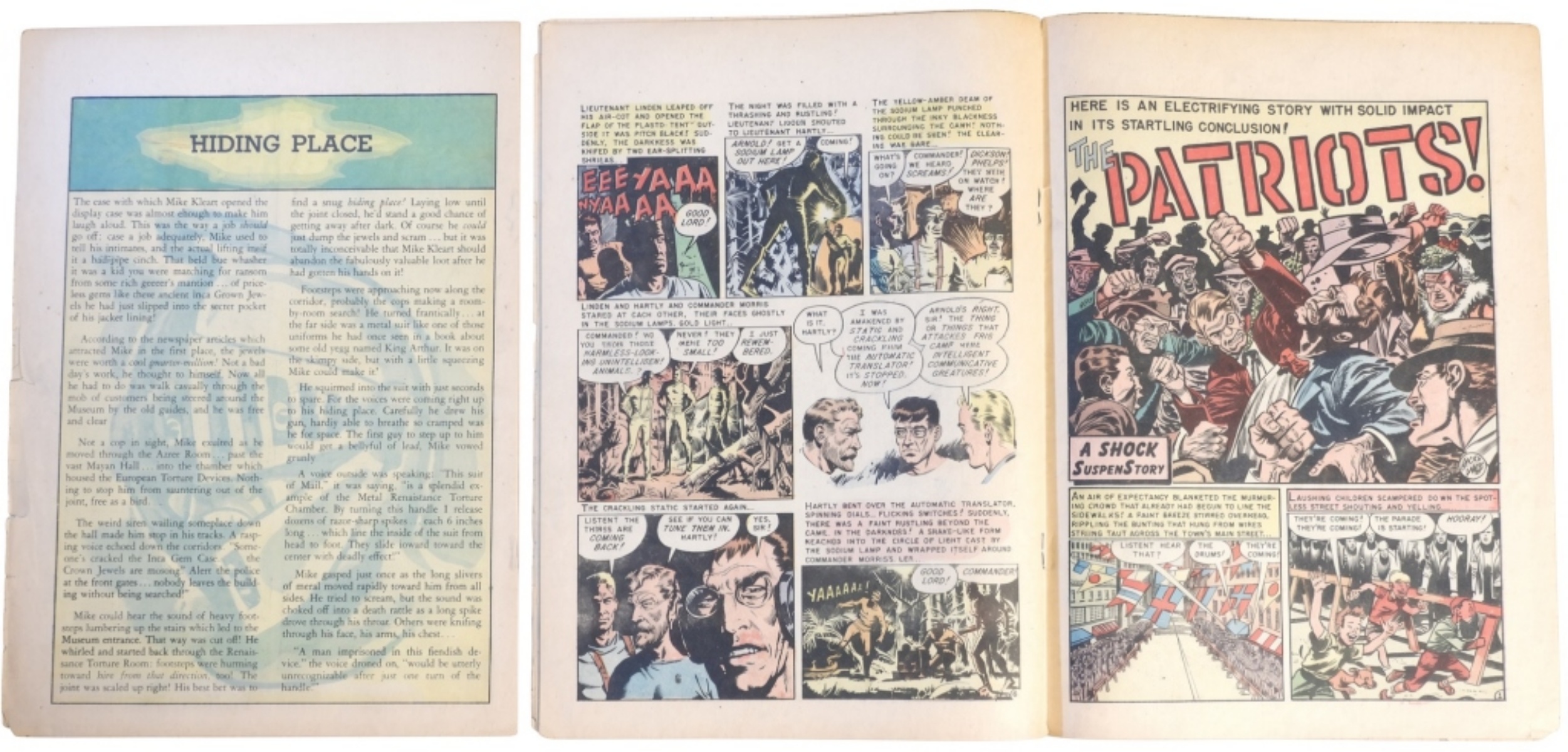 1952 Pre-Code Horror - SHOCK #2