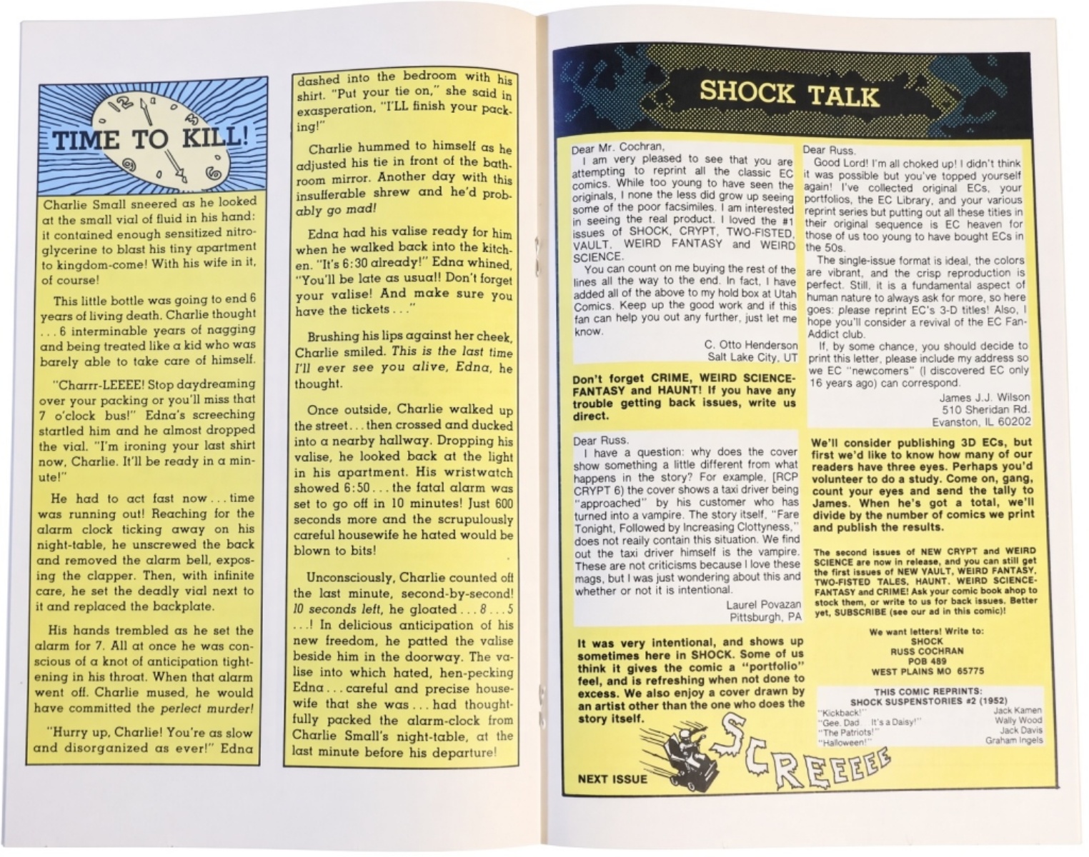 1952 Pre-Code Horror - SHOCK #2