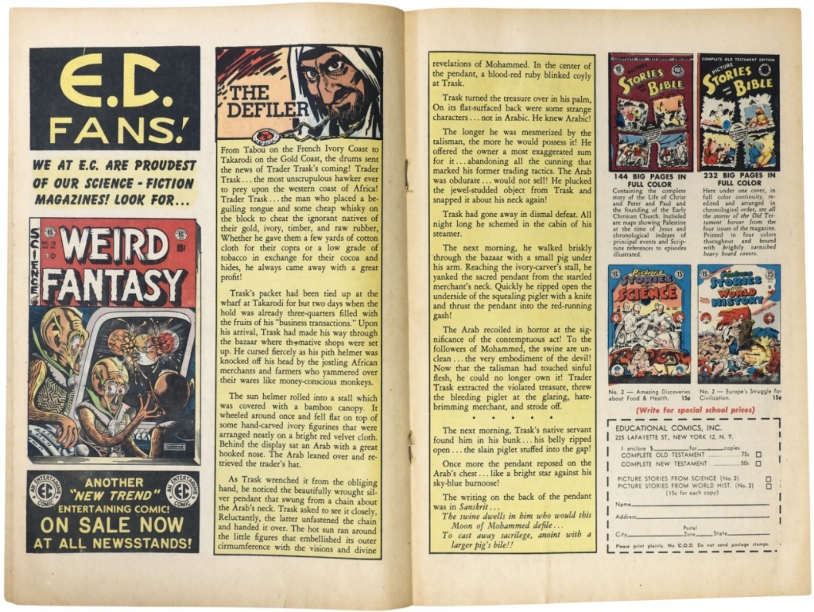 1953 Vault of Horror #28 Golden Age