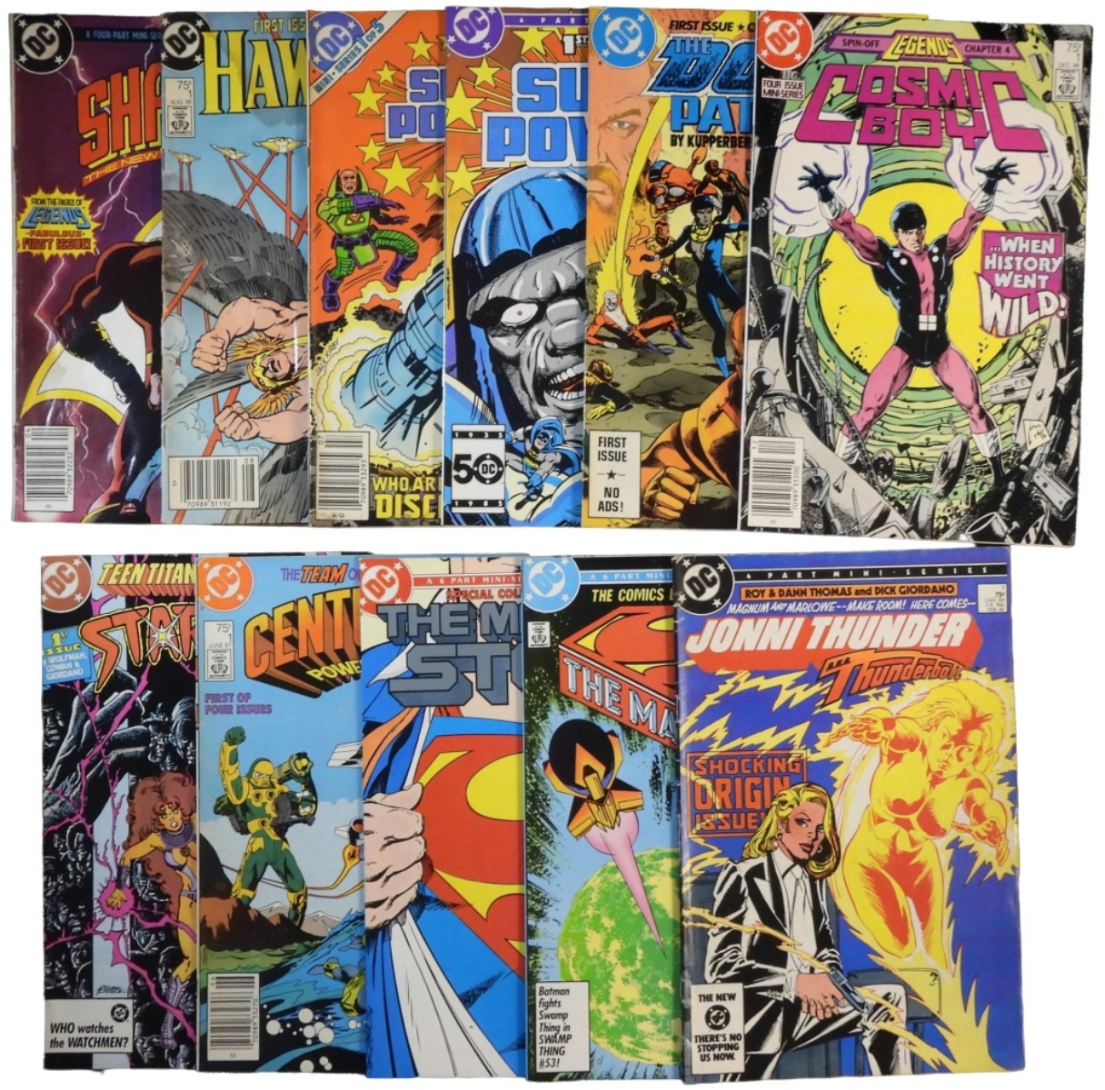 (11) DC #1 Comic Issues