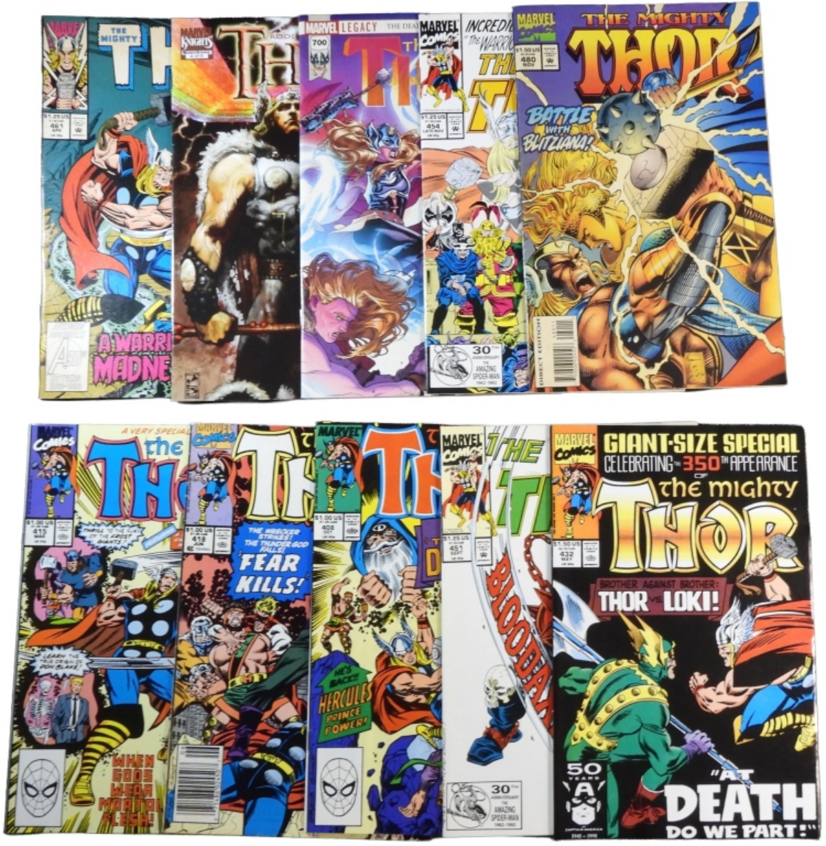 (10) THOR Marvel Comic Mix