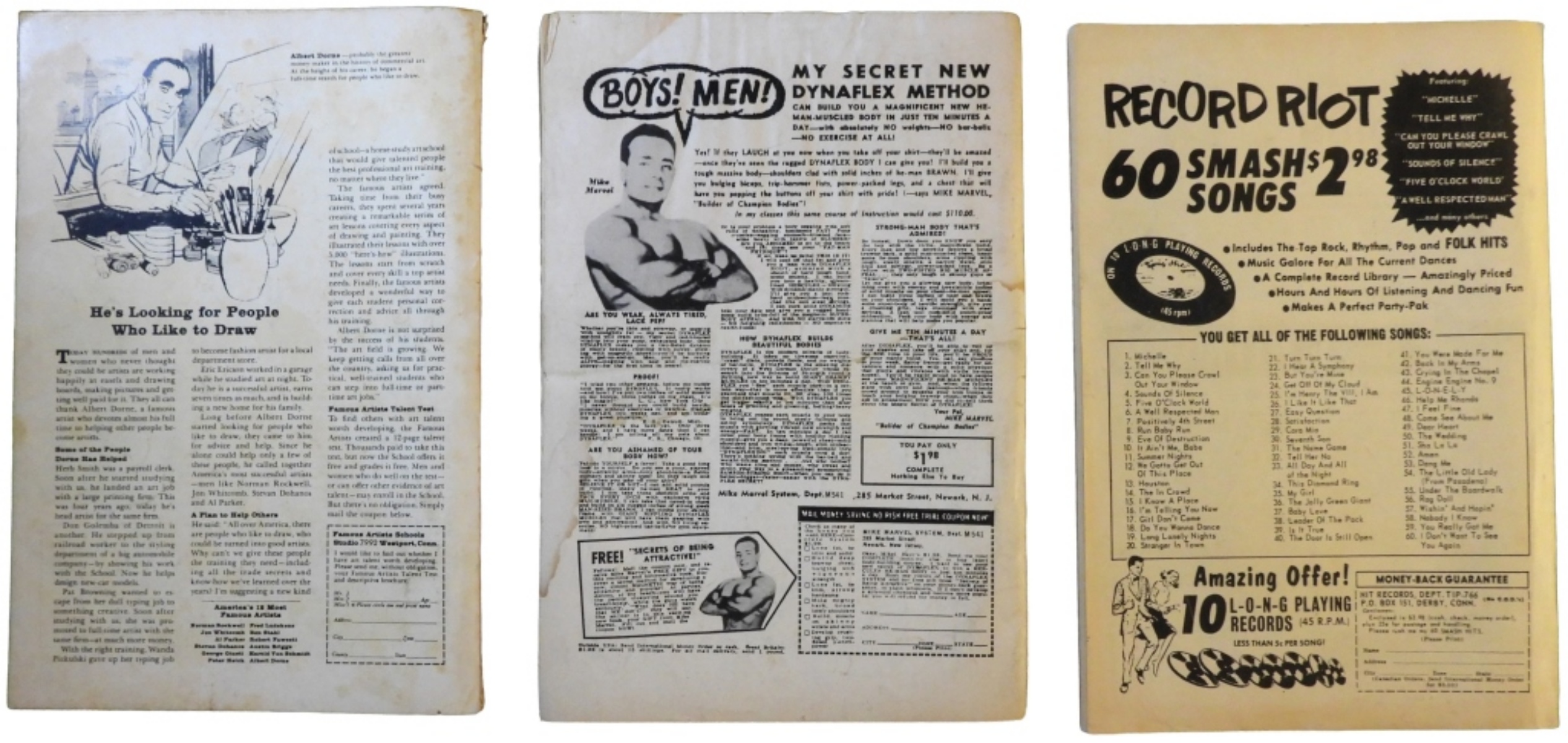 (3) Tower Comics THUNDER Agents