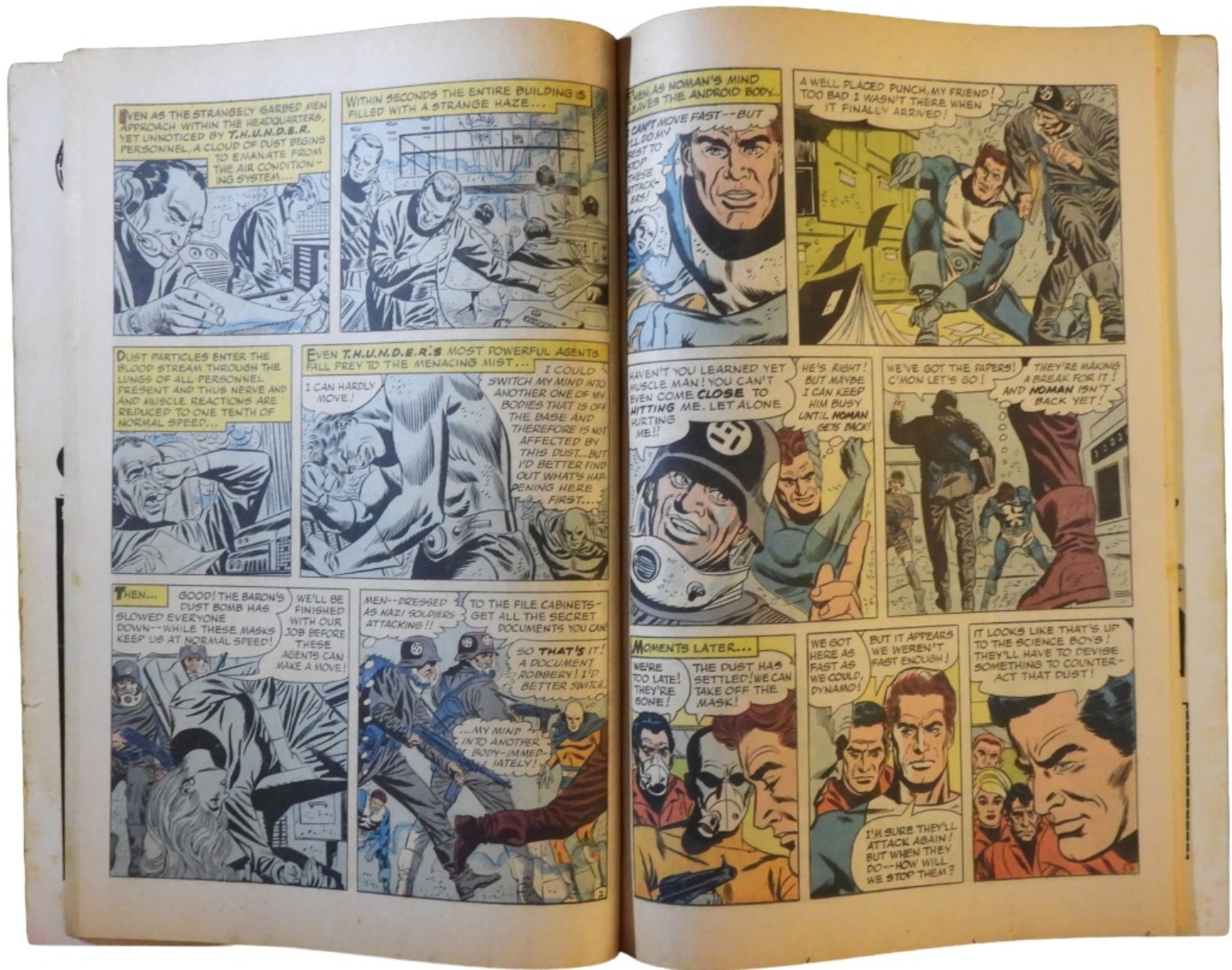 (3) Tower Comics THUNDER Agents