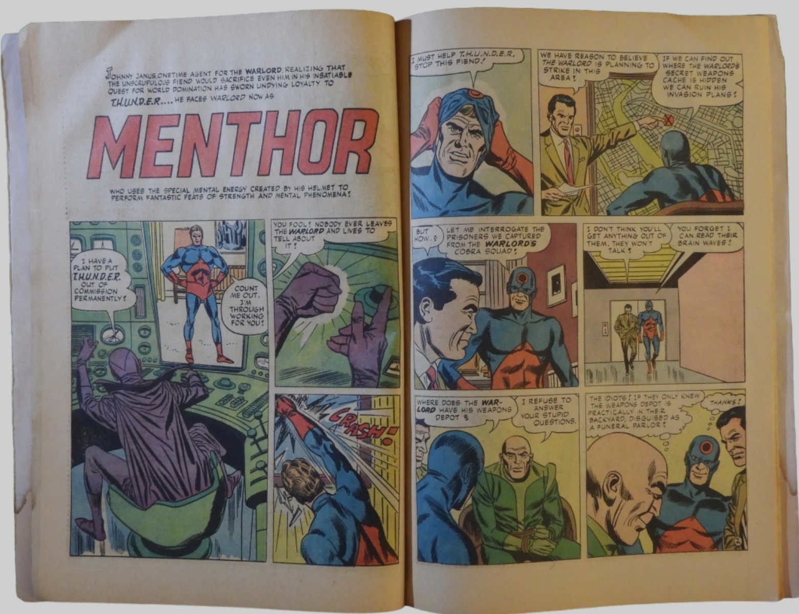 (3) Tower Comics THUNDER Agents