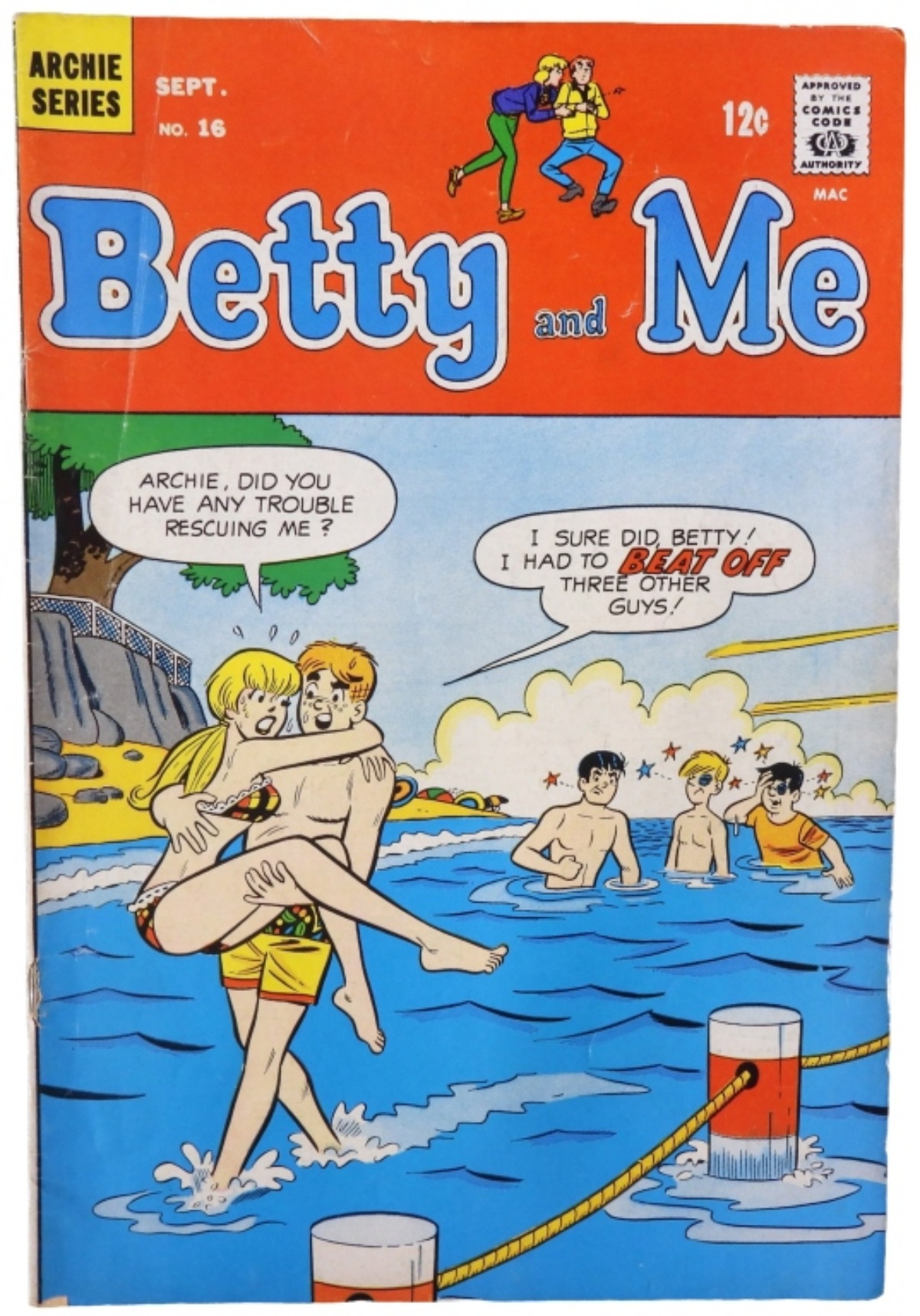 1968 Betty and Me #16 Archie Comic