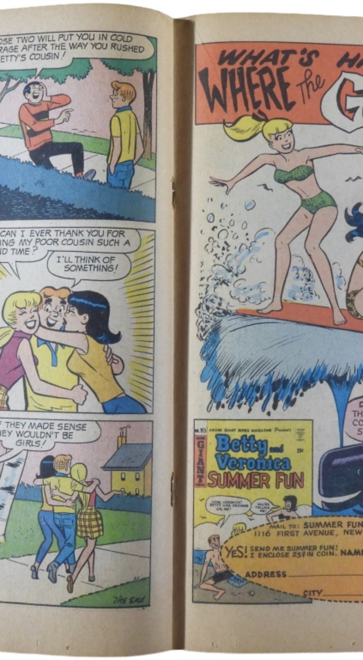 1968 Betty and Me #16 Archie Comic