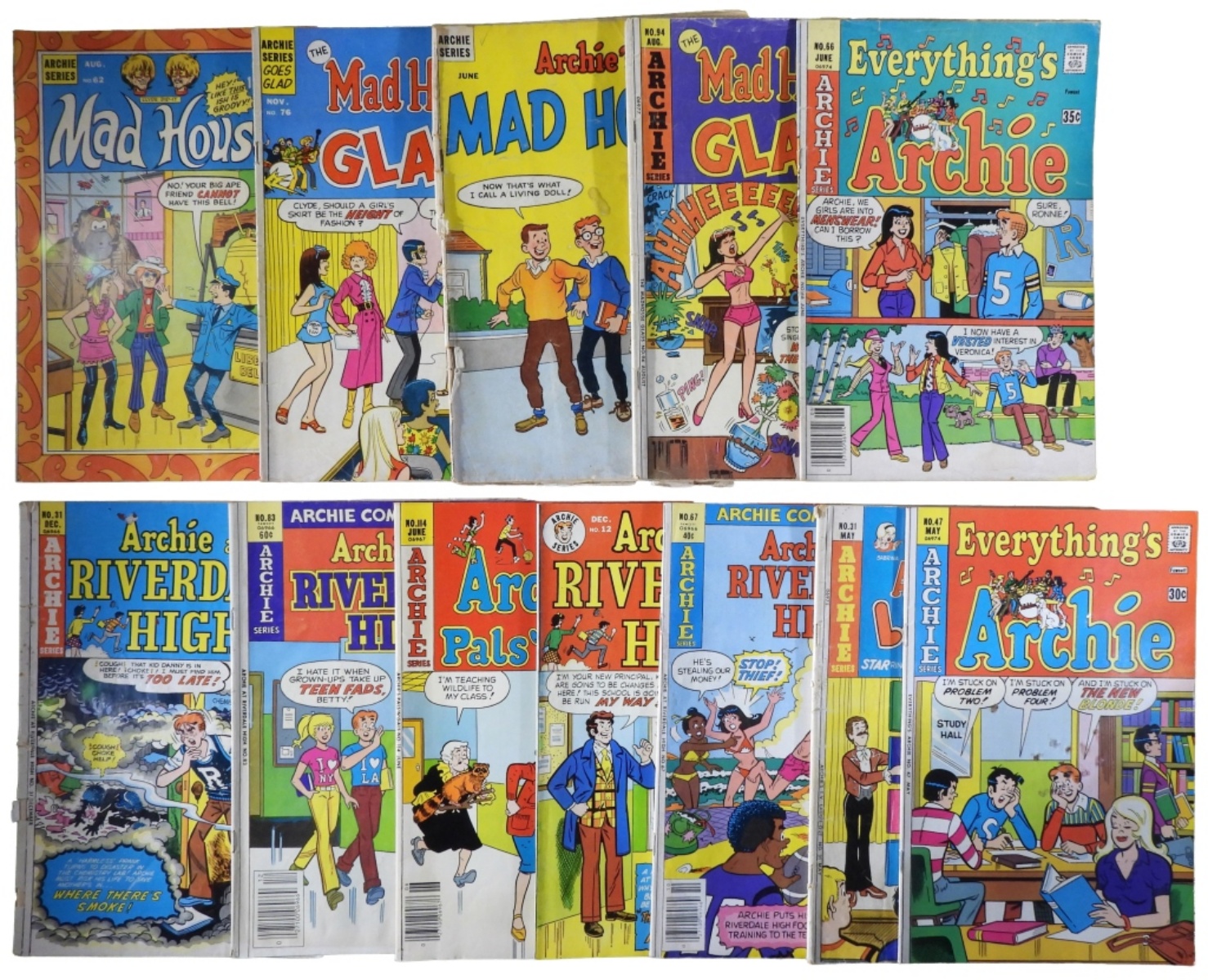(12) Archie Series - Mad House, Riverdale