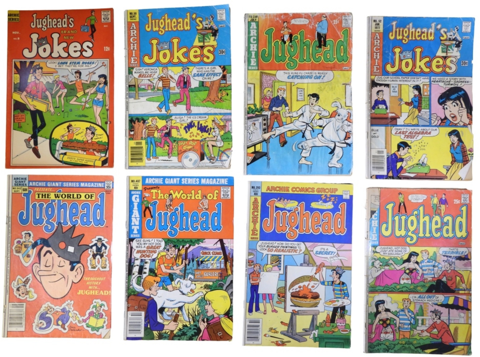 (8) Jughead Comics & Jokes