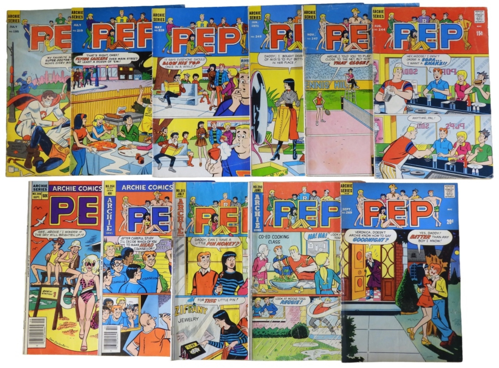 (11) PEP Archie Series Comics