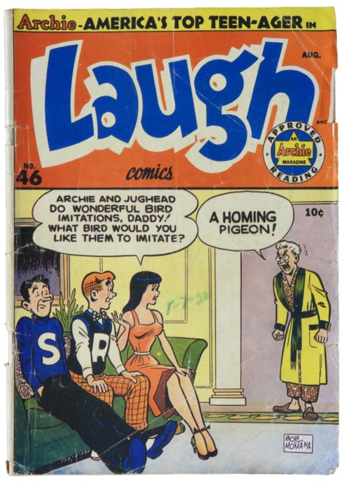 1951 Archie LAUGH #46 Golden Age