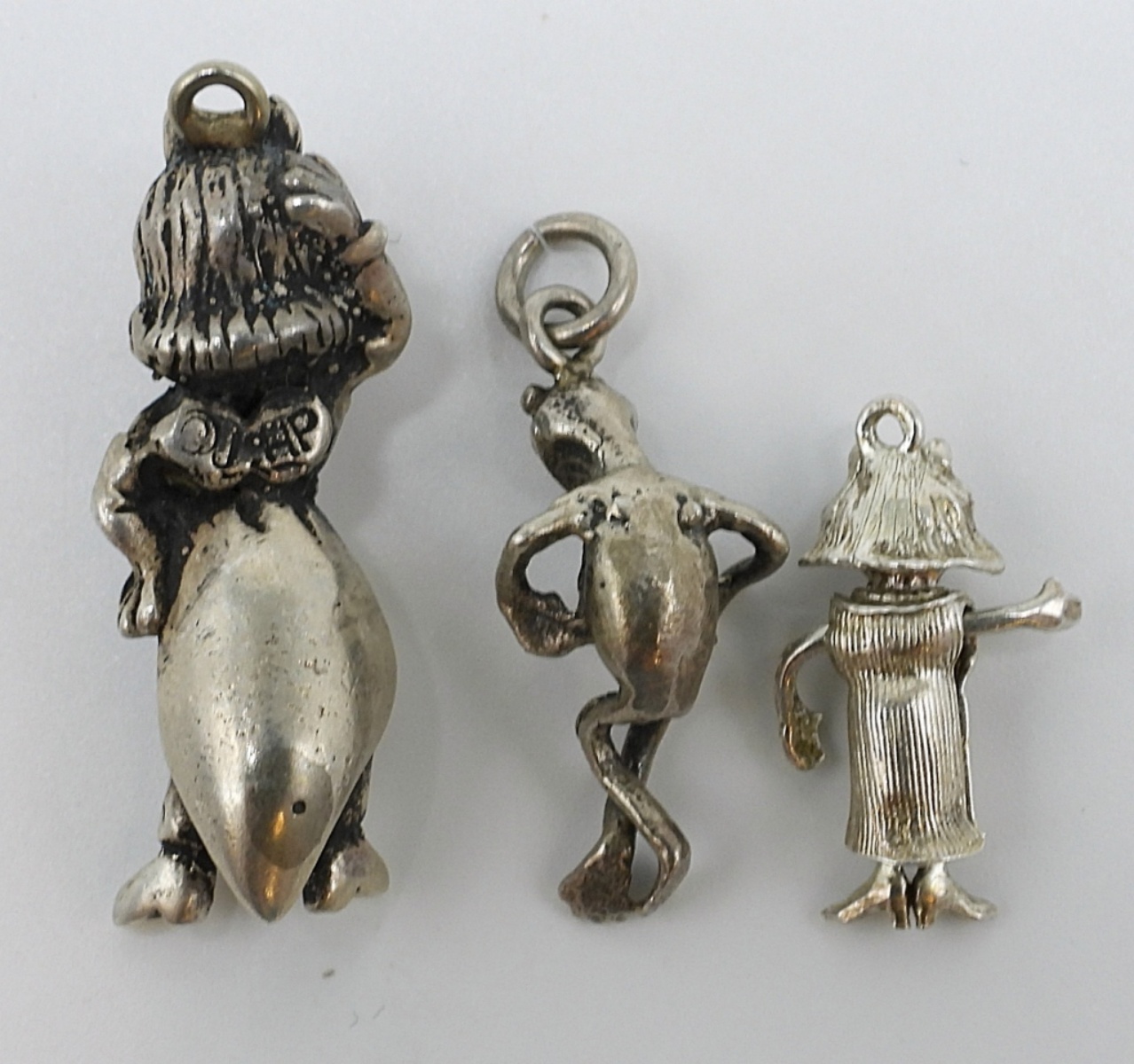 Miss Piggy & Kermit the Frog Sterling Charms