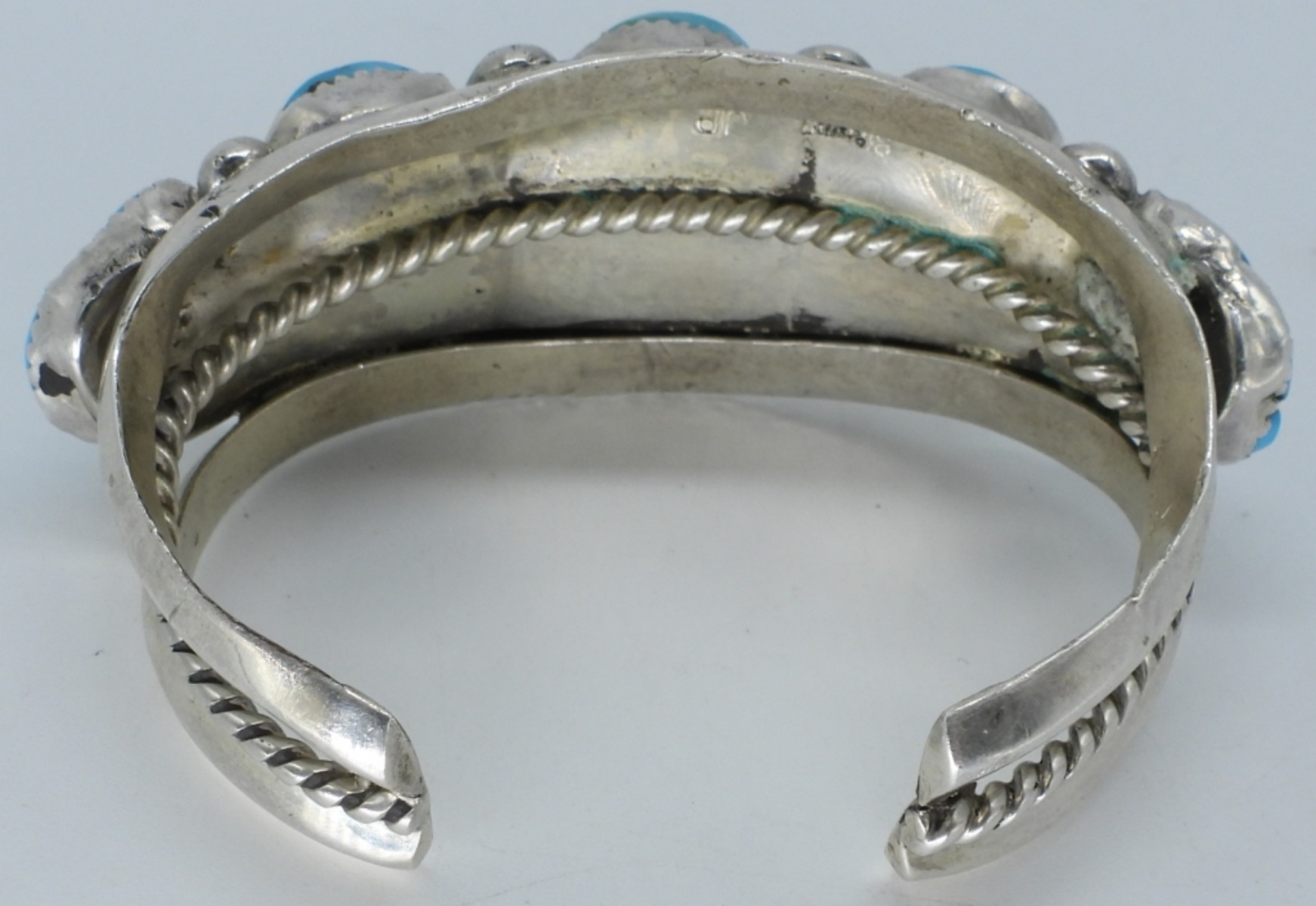 Navajo Turquoise Sterling Cuff Bracelet